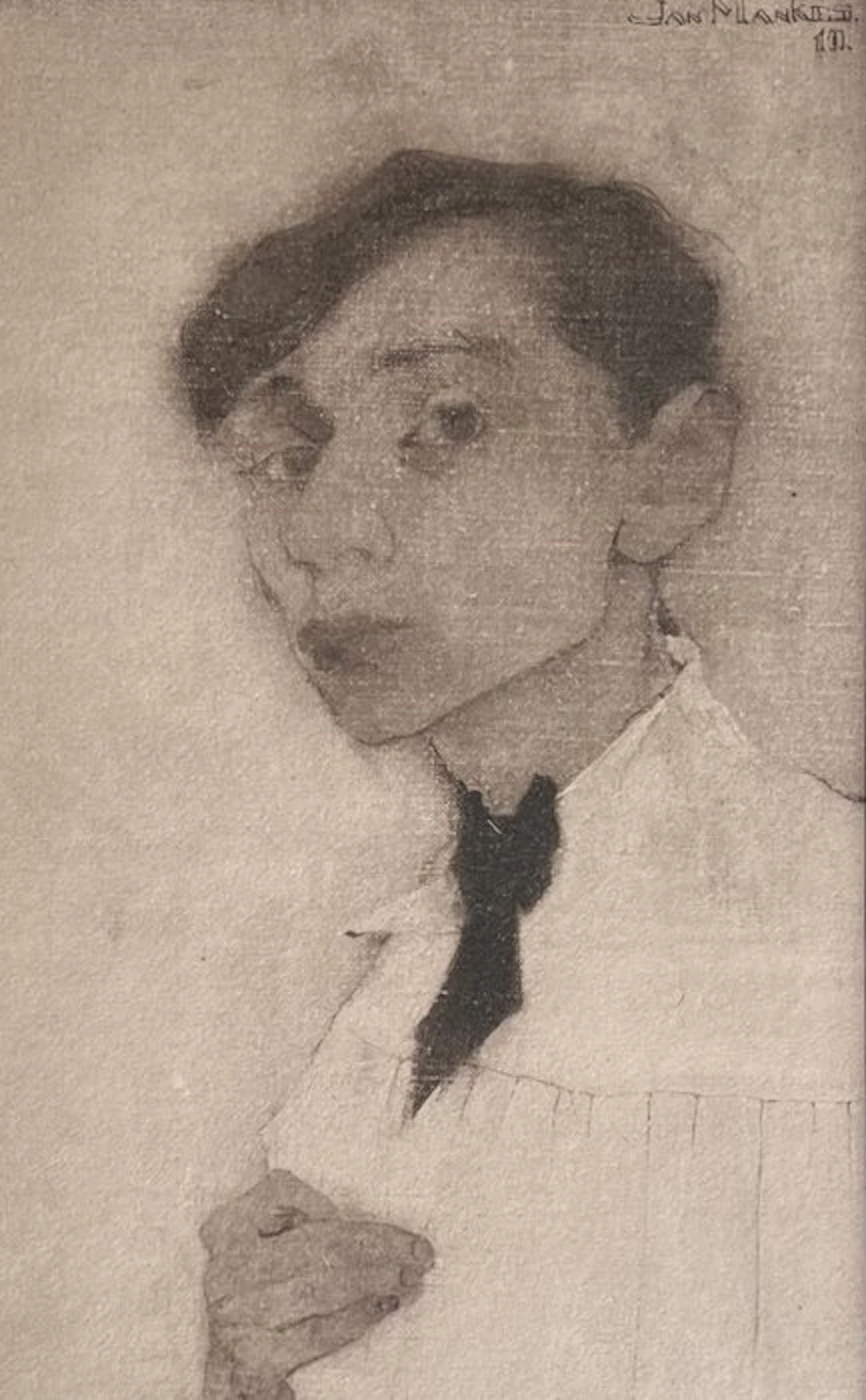 Jan Mankes (1889-1920) - Zelfportret