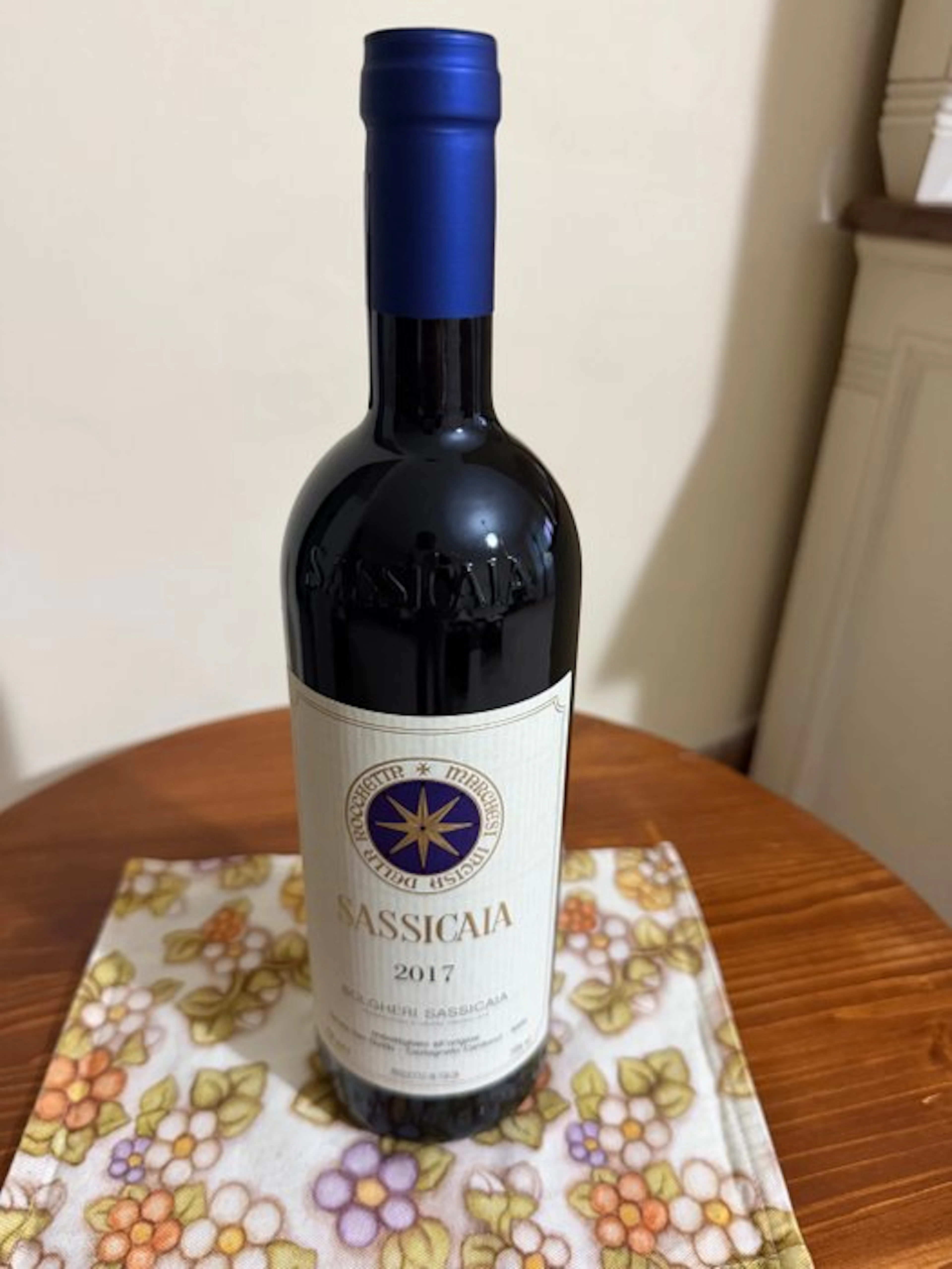 2017 Tenuta San Guido Sassicaia - Super Tuscans - 1 Bottle (0.75L)
