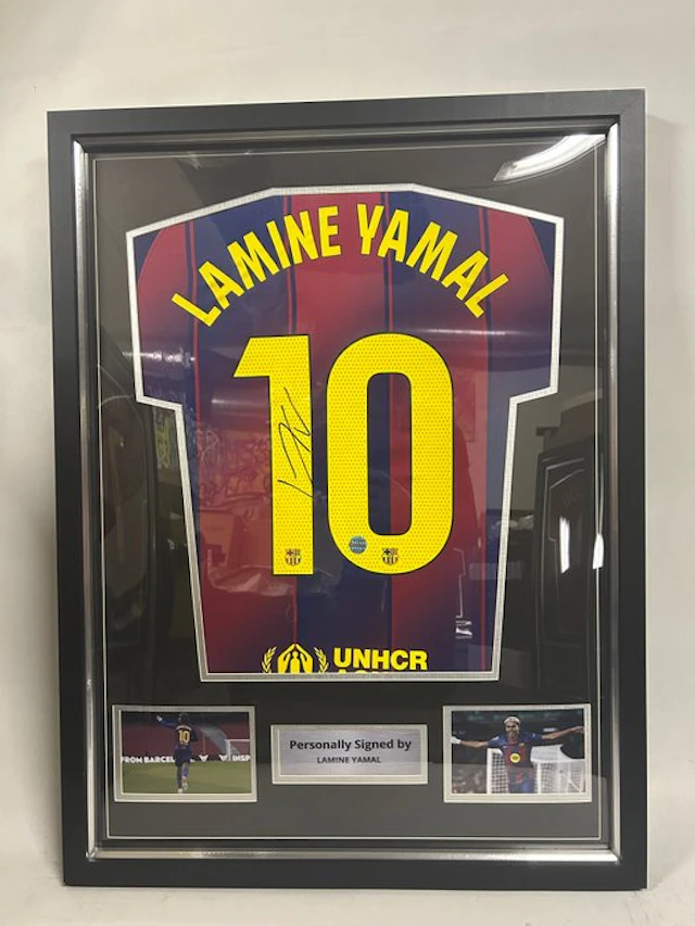 FC Barcelona - Spanish Football League - Lamine Yamal - 2025 - Football jersey