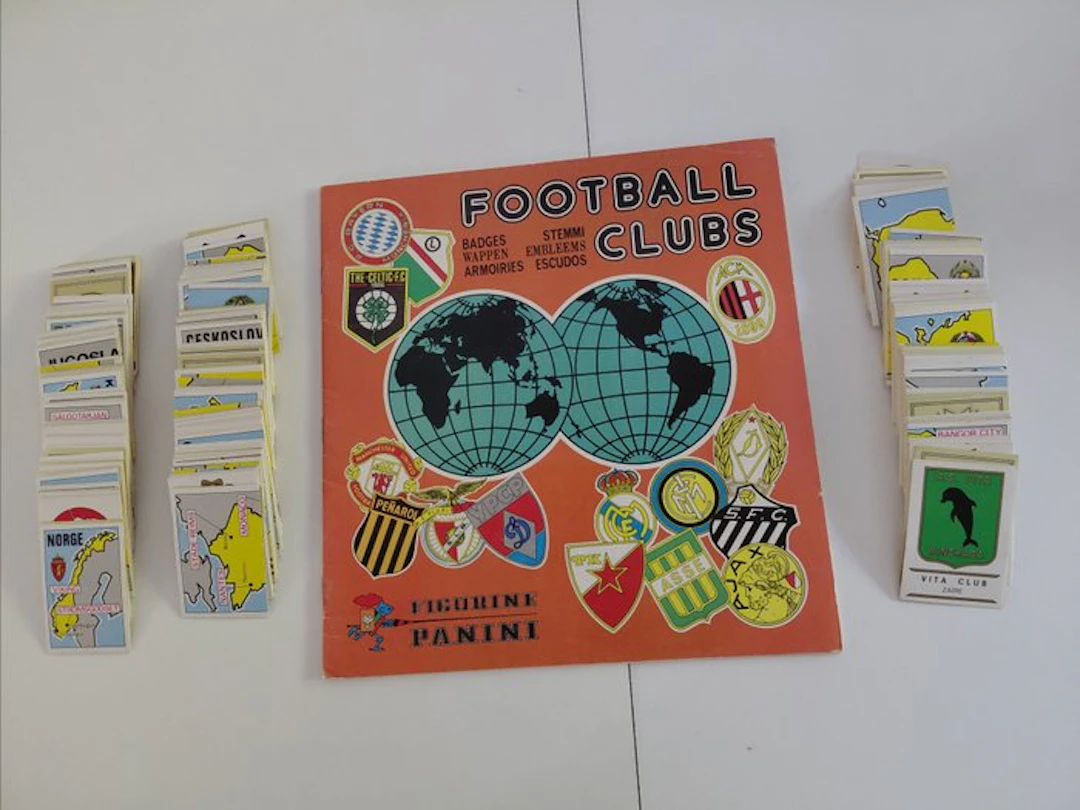 1975 Panini Original edition - 1 Incomplete loose sticker set - Good (GD)