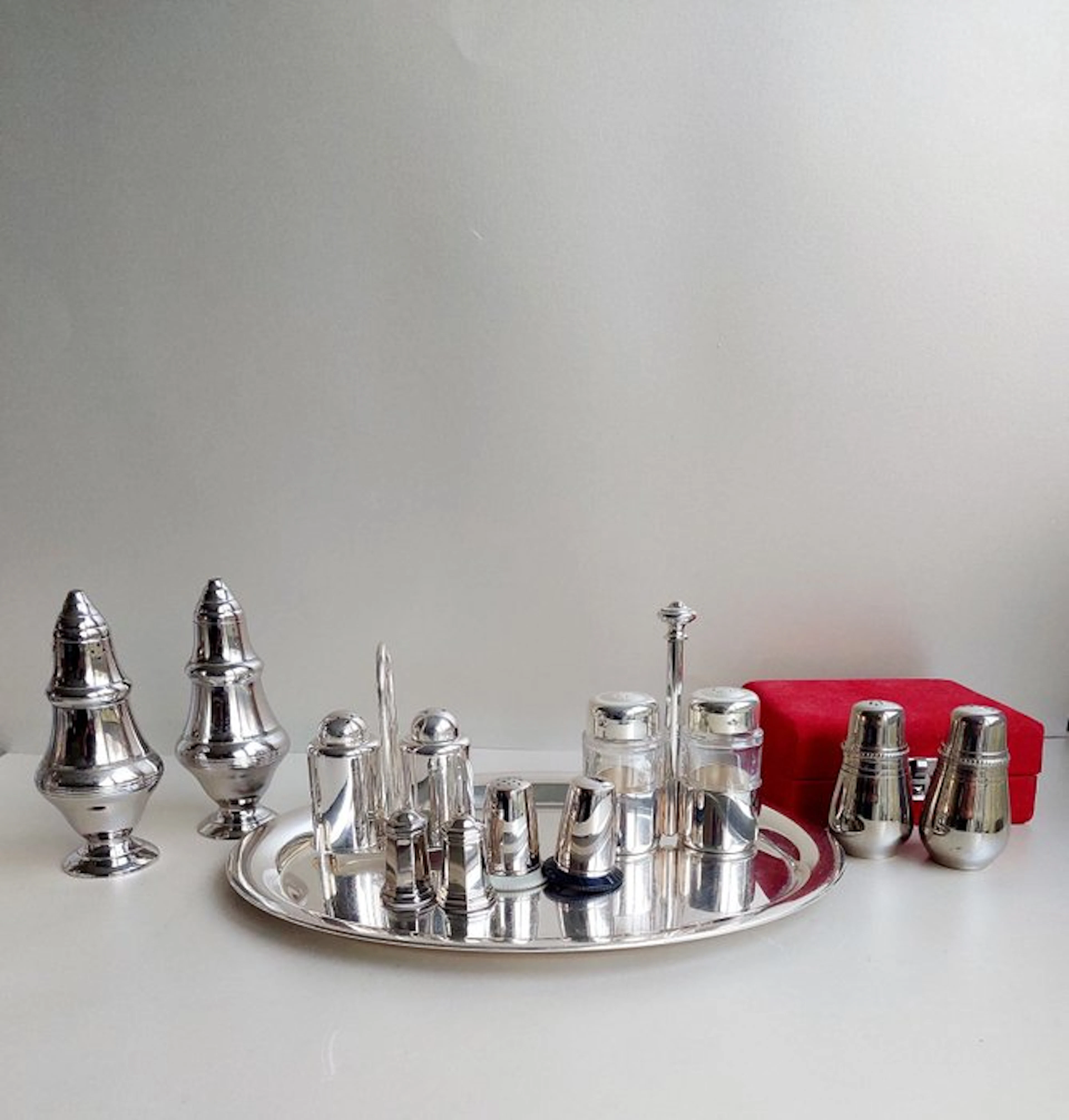 Wolff, WMF / Geislingen - Salt and pepper shakers (13) - Glass
