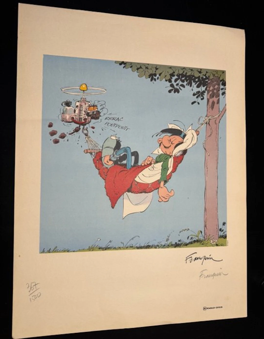 Franquin - Gaston Lagaffe - Le Hamac