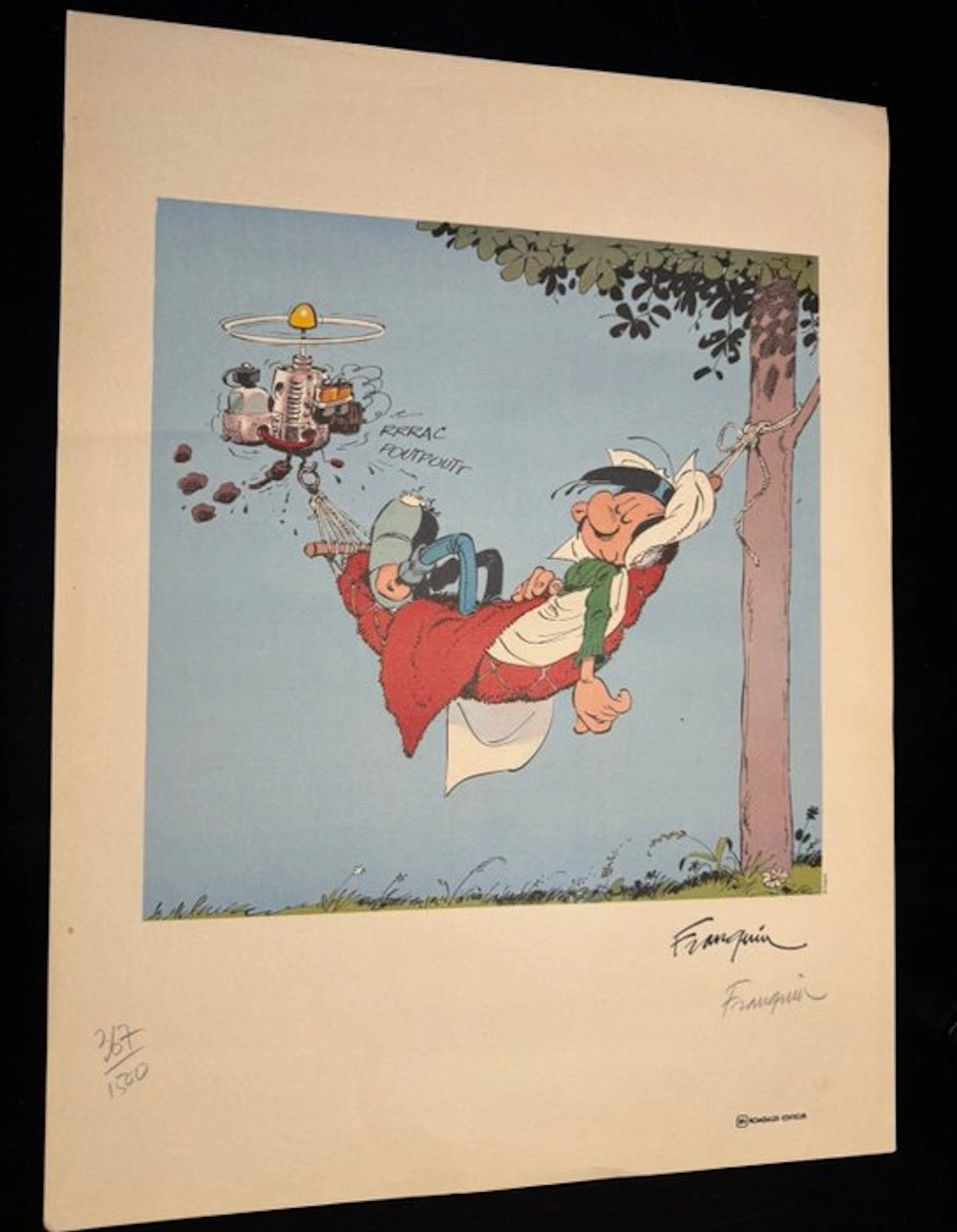 Franquin - Gaston Lagaffe - Le Hamac