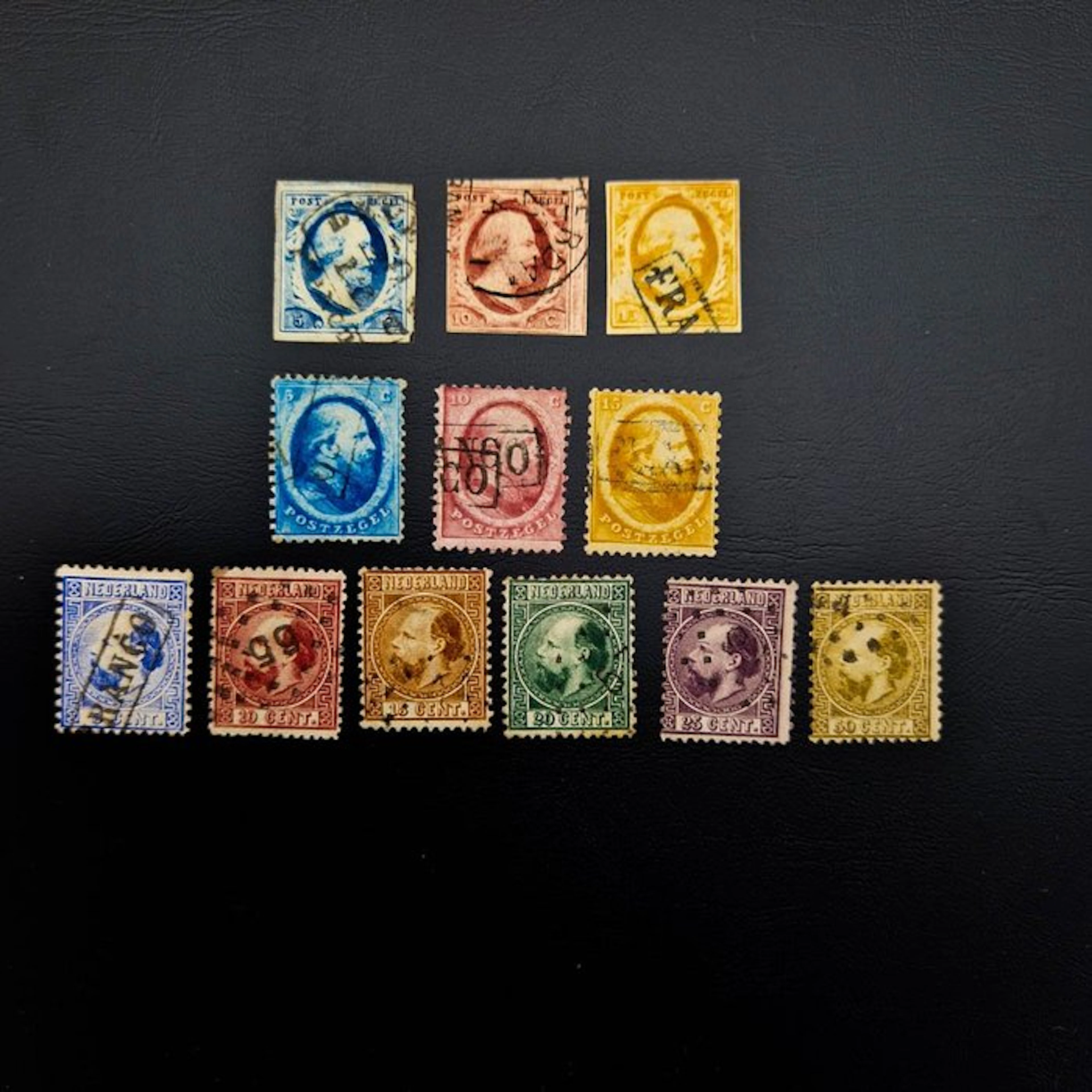 Netherlands 1852/1867 - Collection of classic King William III series