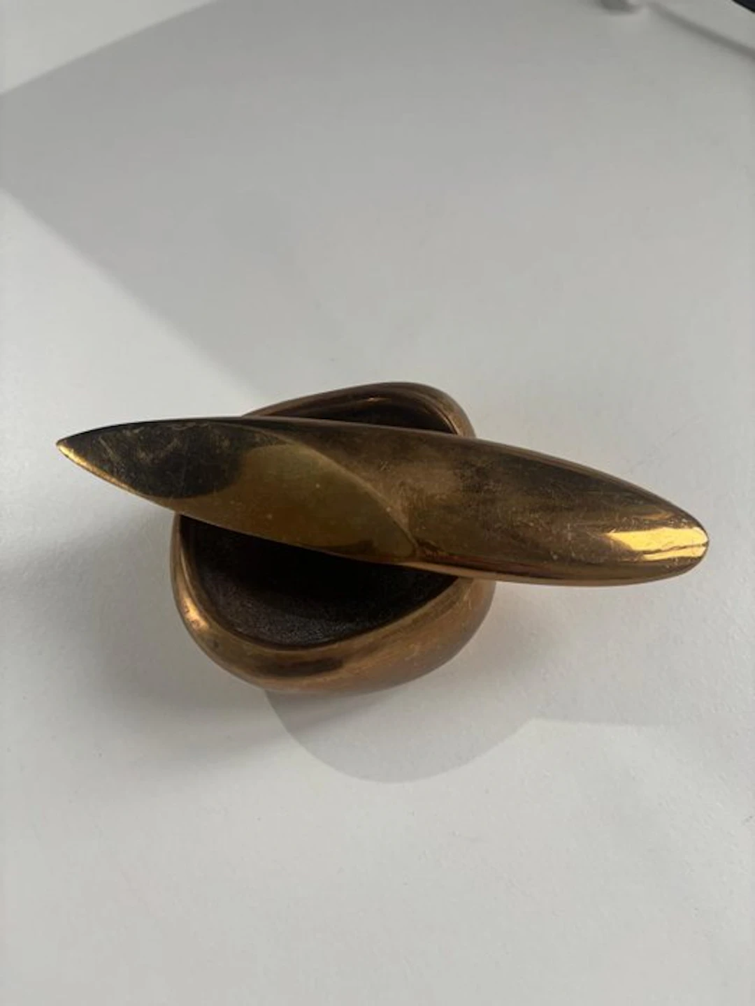 Monique Gerber - Sculpture, Brass - 0 cm - Bronze - 1970