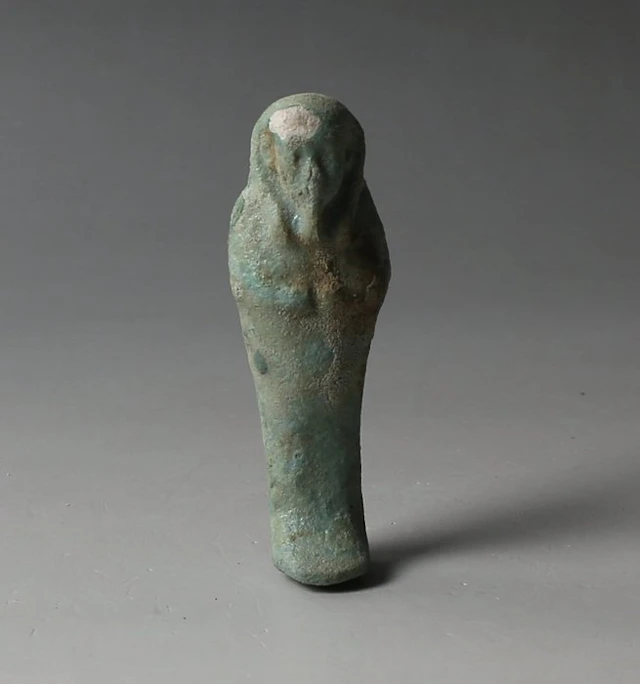 Ancient Egypt, Late Period Faience Shabti (No reserve price)