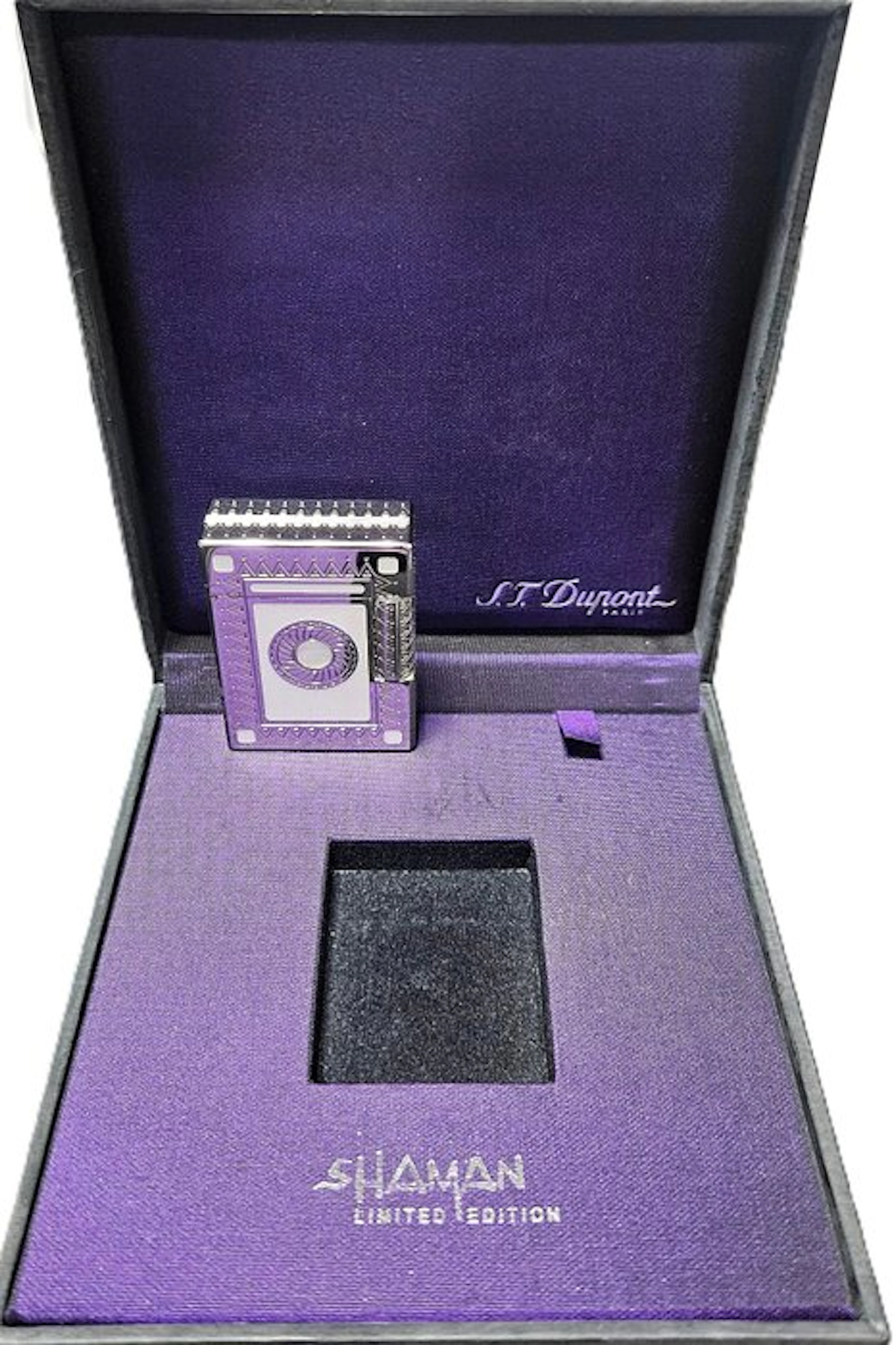 S.T. Dupont - Shaman - Pocket lighter - palladium, Mother of pearl