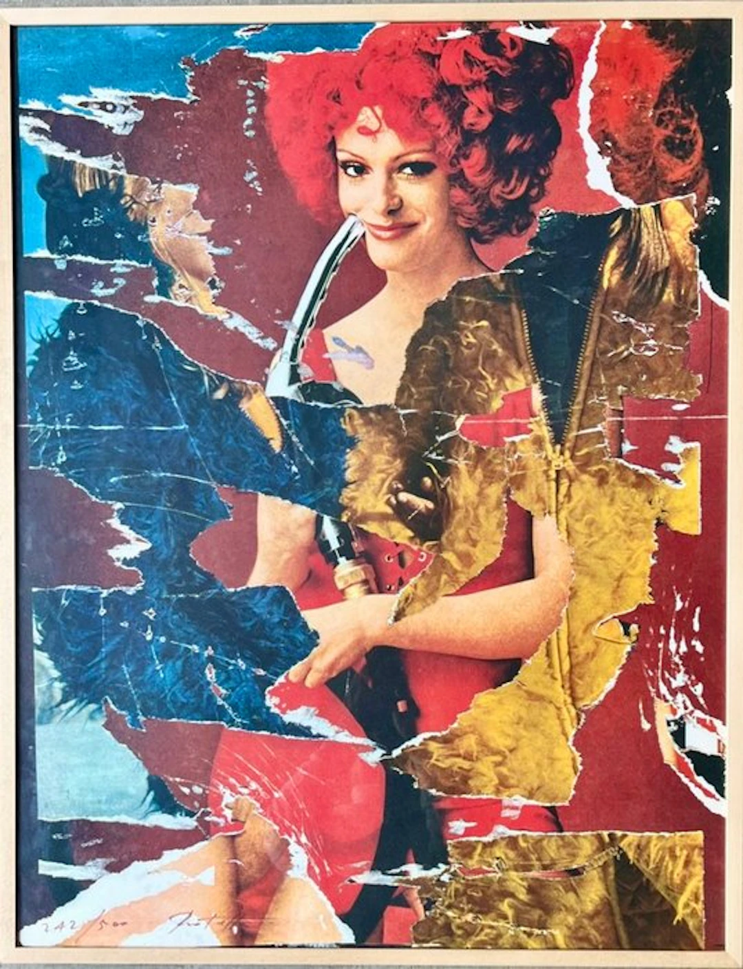 Mimmo Rotella (1918-2006) - La Benzinara