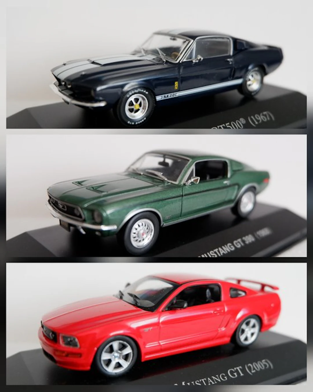 IXO 1:43 - Model car (3) - Shelby GT500 (1967); Ford...