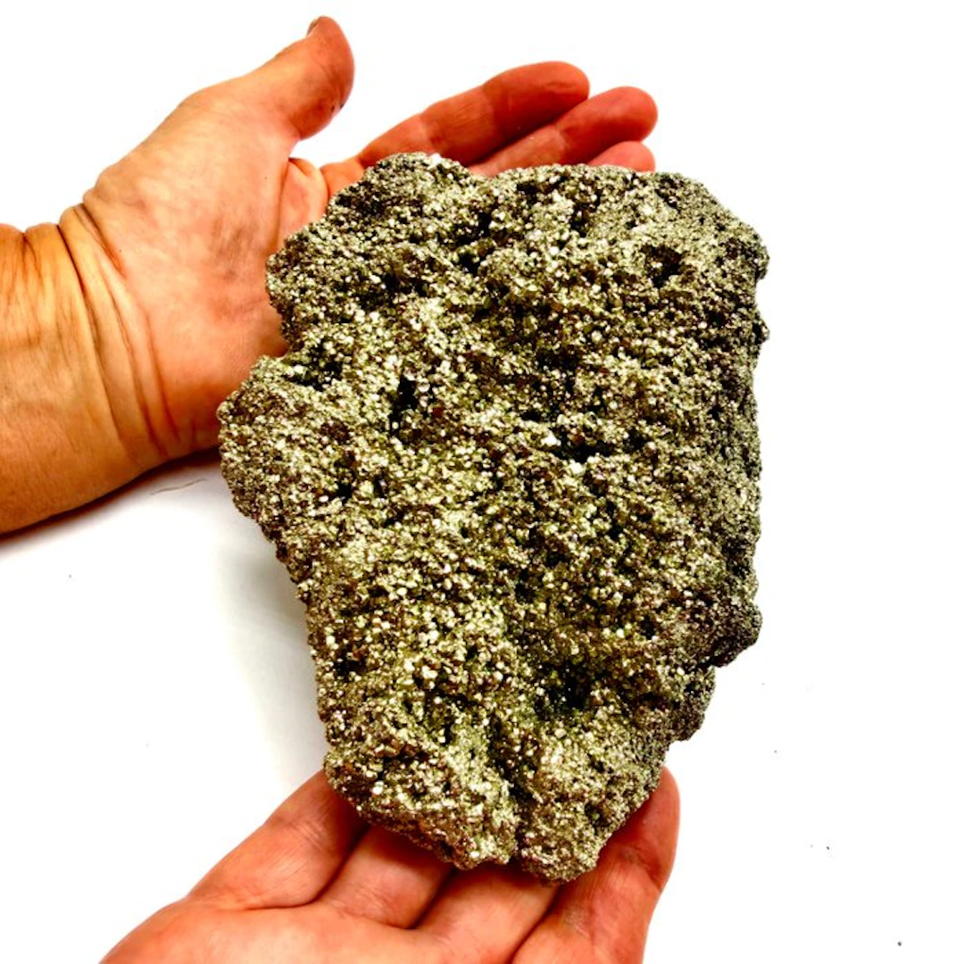 XXL - Pyrite - premium Specimen - Height: 170 mm - Width: 120 mm- 2.2 kg - (1)
