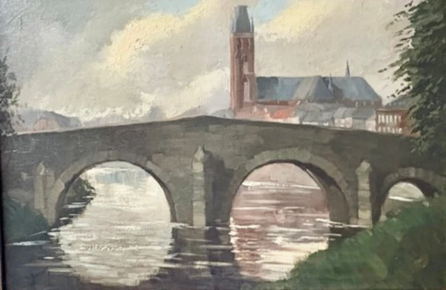 E. Douwes (XX) - Steenen Brug te Roermond
