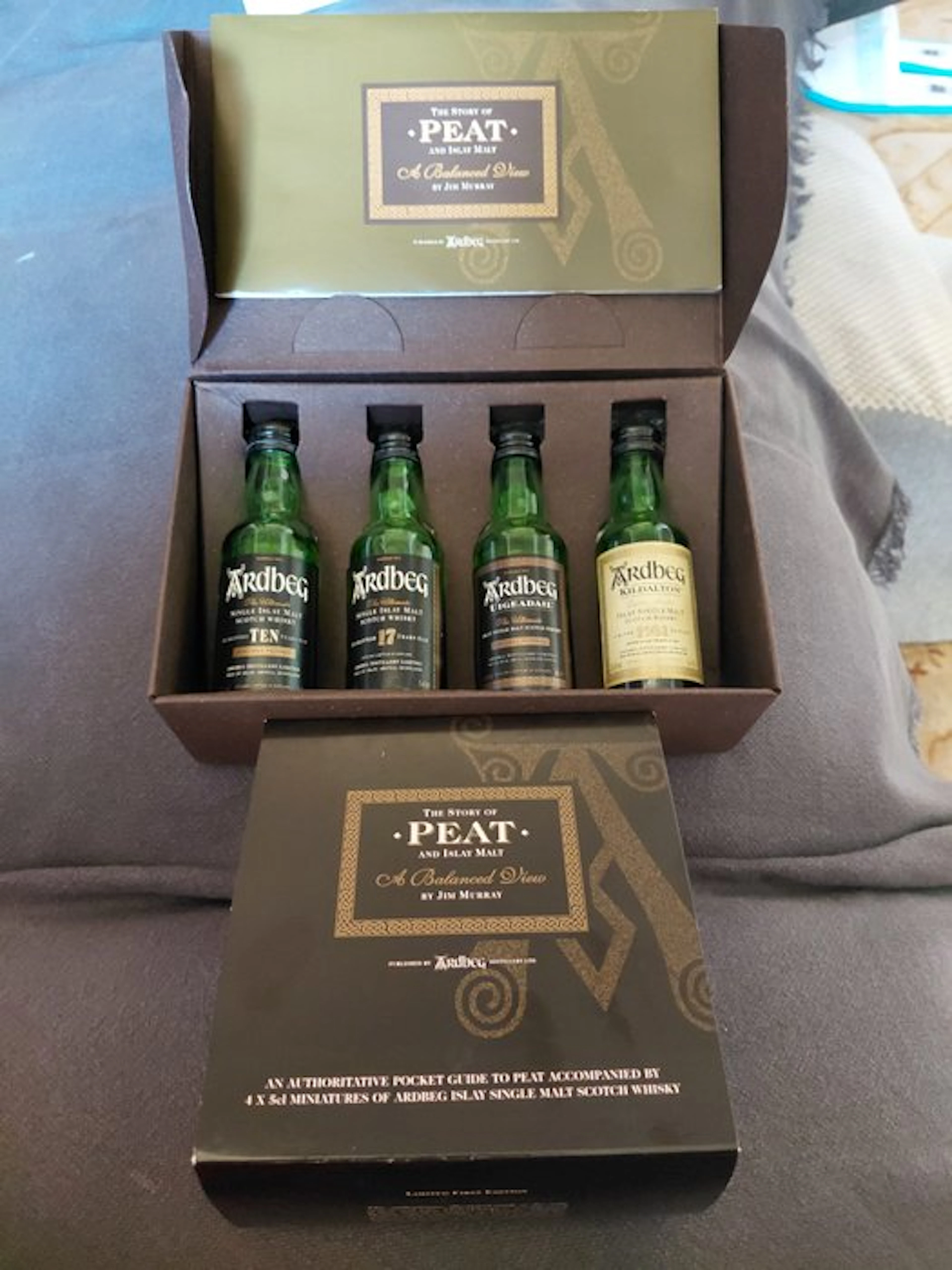 Ardbeg The Story of Peat: 10yo - 17yo - 1981 Kildalton...