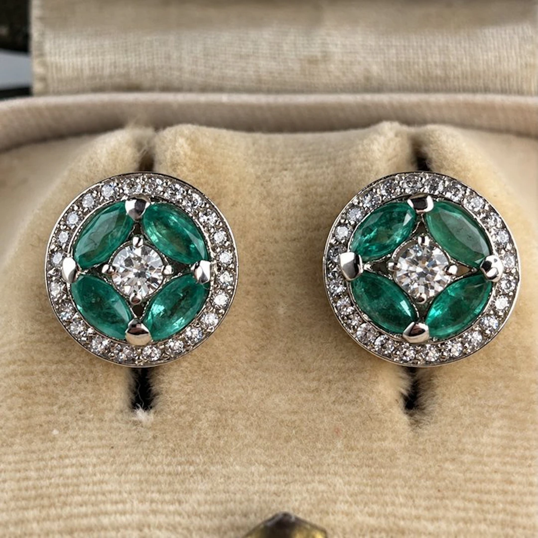 No reserve price - Earrings - 9 kt