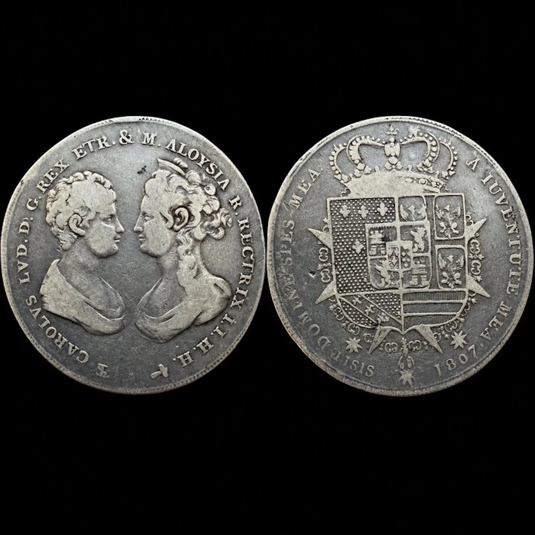 Italy, Granduchy of Tuscany Carlo Ludovico di Borbone