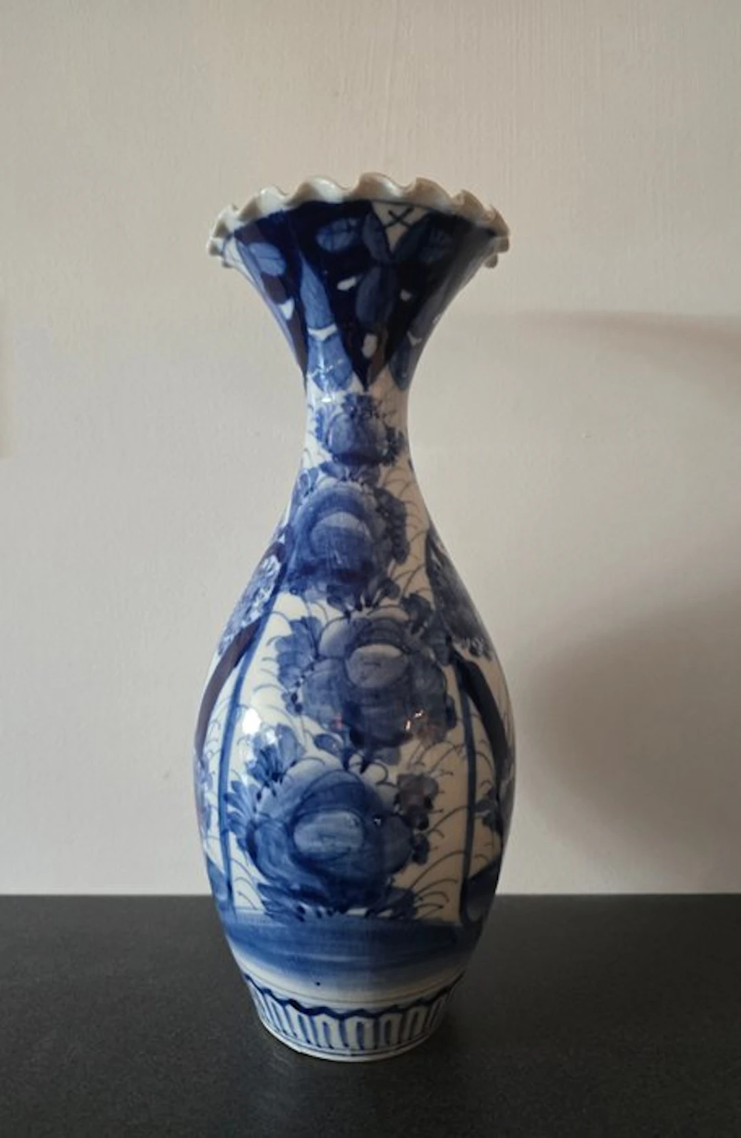 Japanese collar vase from the Meiji period