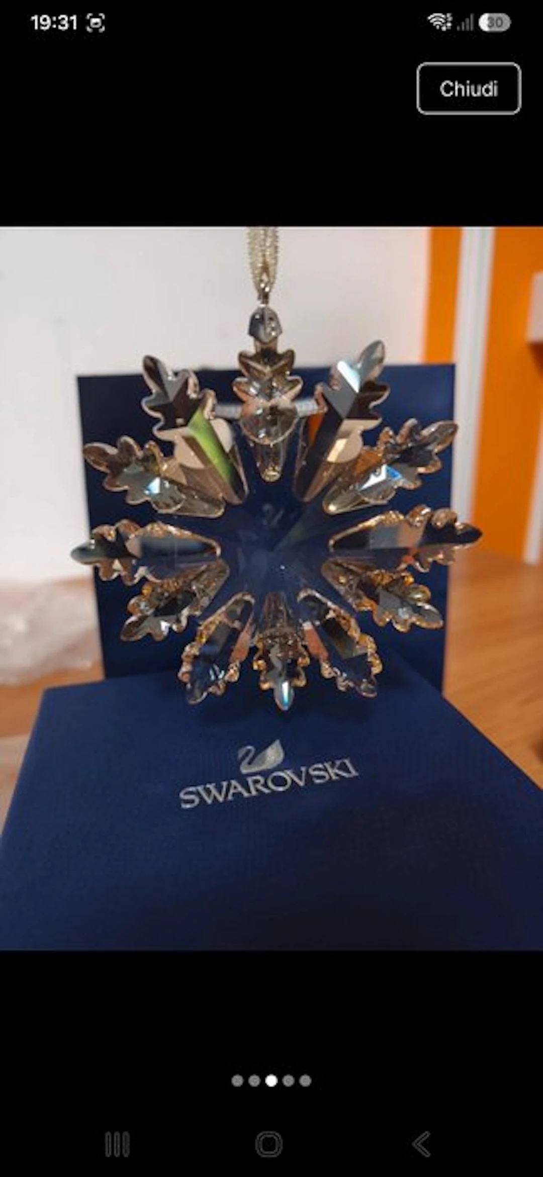 Swarovski - Tord Boontje - Figure - Christmas Ornament...