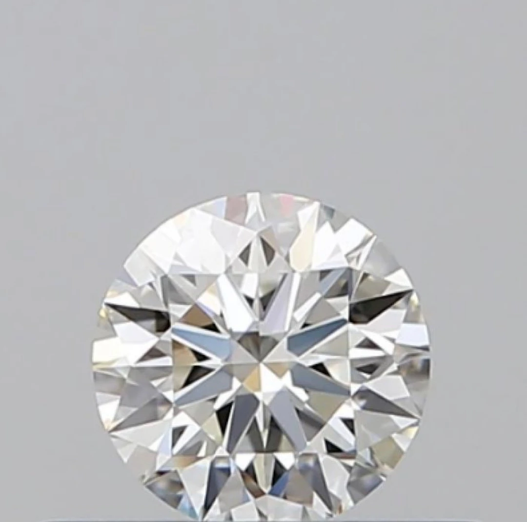 1 pcs Diamond (Natural) - 0.33 ct - Round - H - IF...