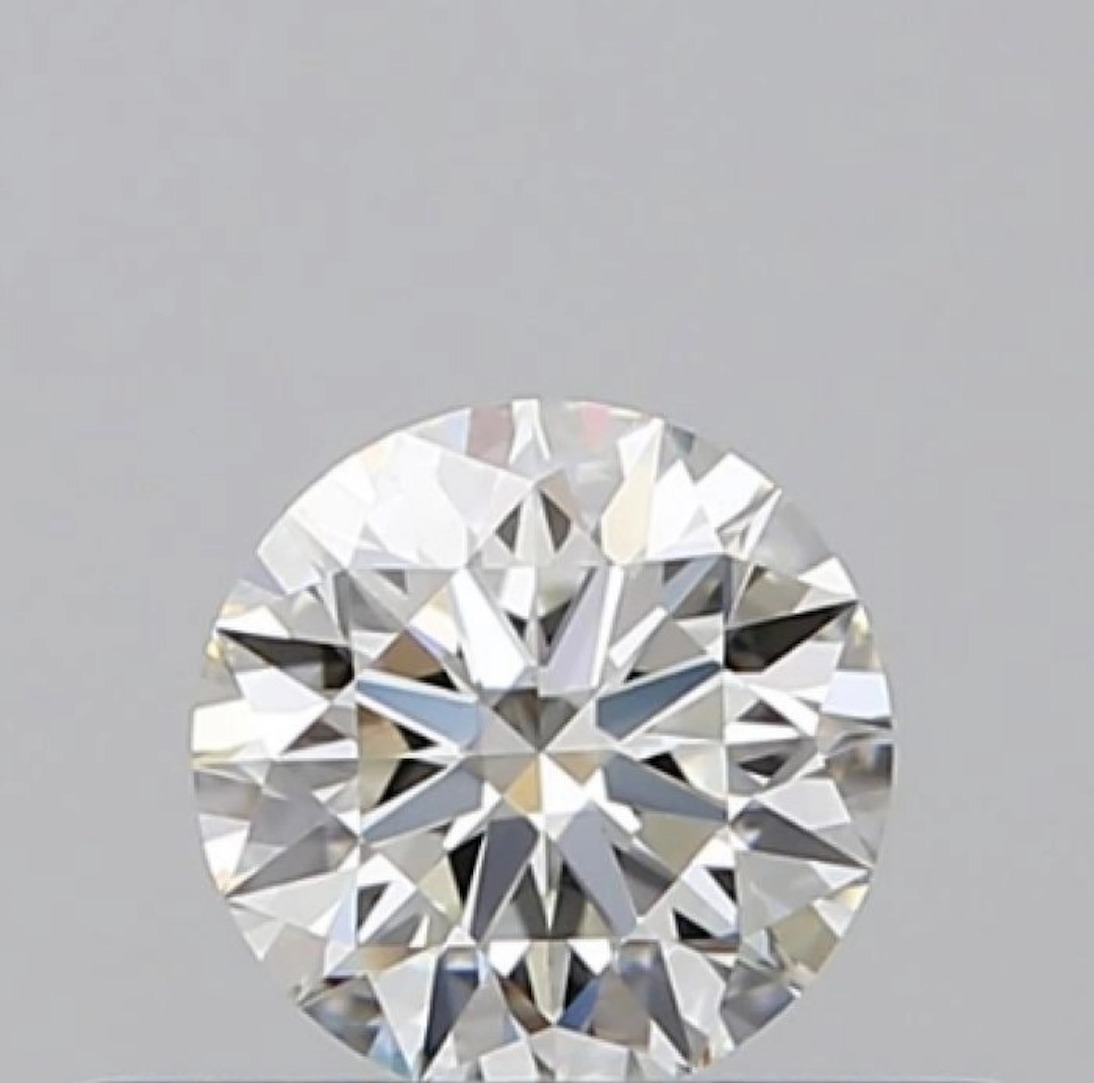 1 pcs Diamond (Natural) - 0.33 ct - Round - H - IF...