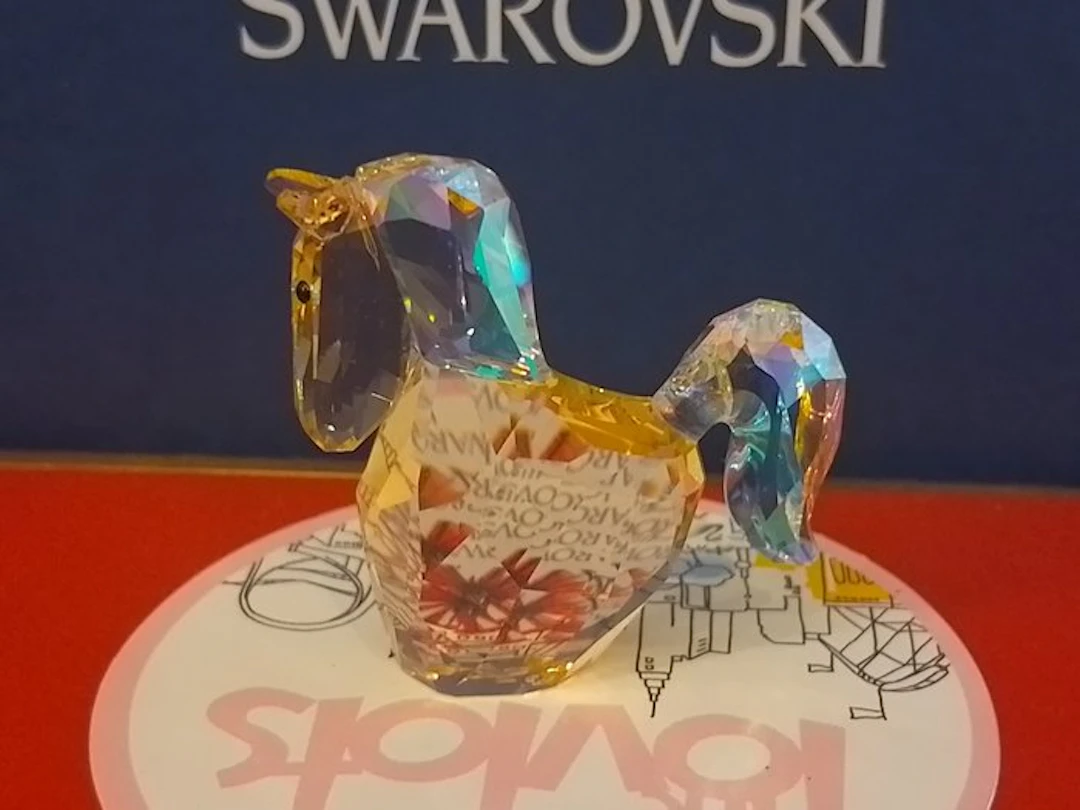 Swarovski - Figurine - Rosalie - Horse - 1073336 - Box + Certificate - Crystal