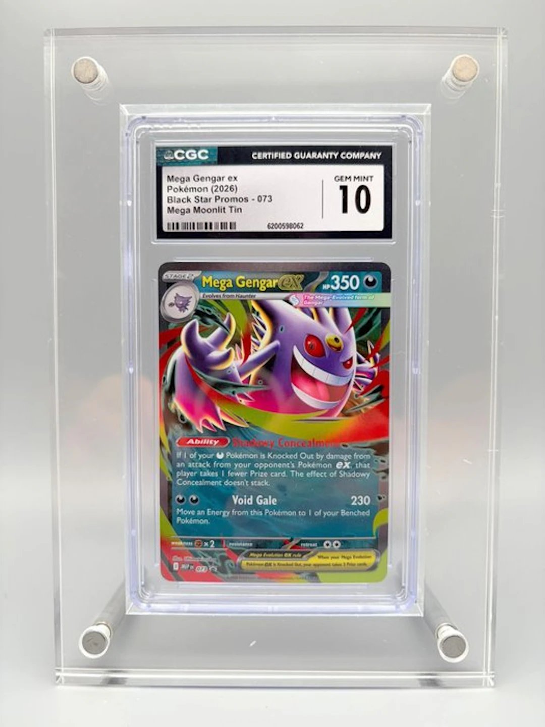 Pokémon Graded card - Mega Gengar ex - Black Star Promos...