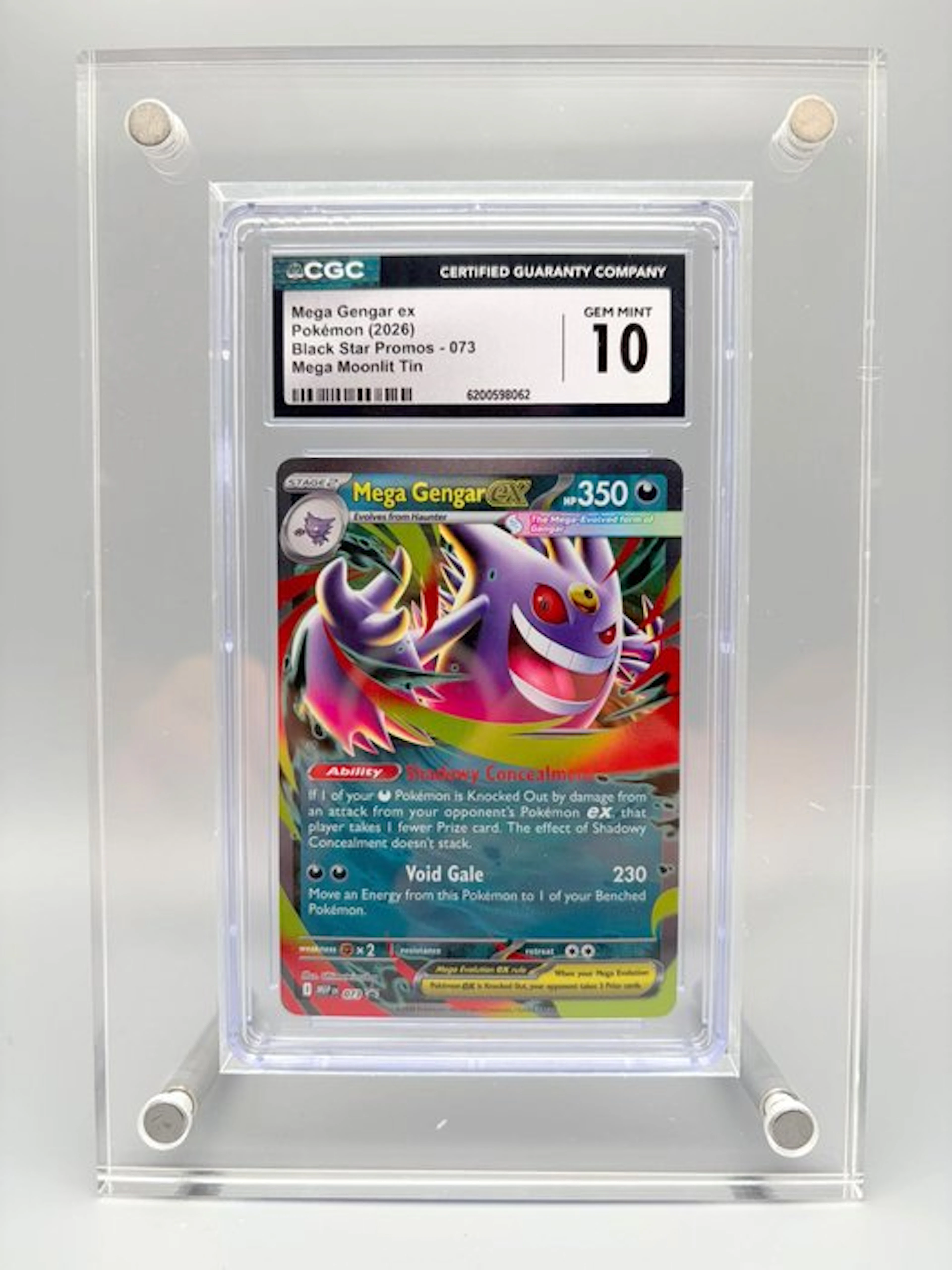 Pokémon Graded card - Mega Gengar ex - Black Star Promos...