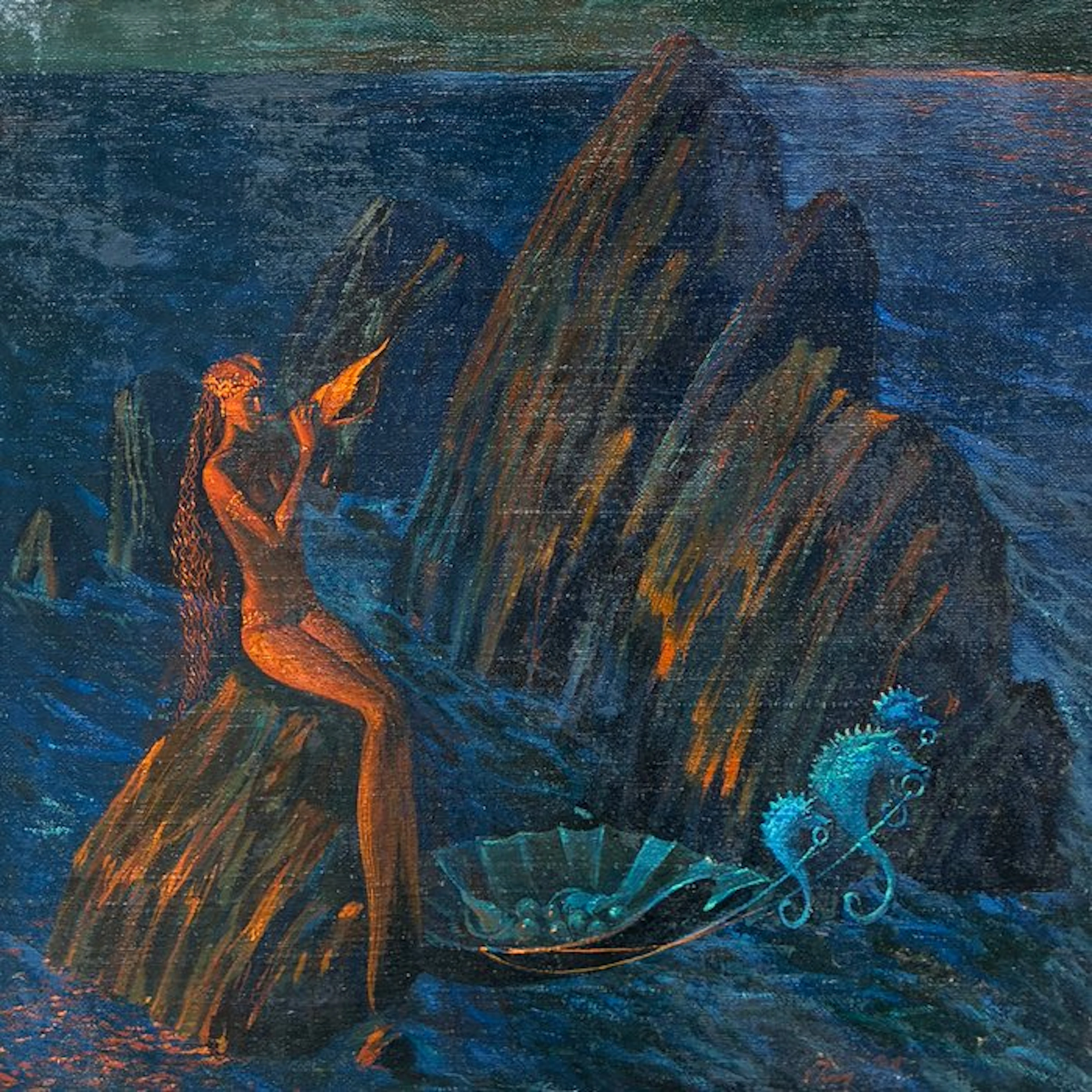 Dmitriy Gapsha (1964) - La Sirène (vendu sans prix de réserve)