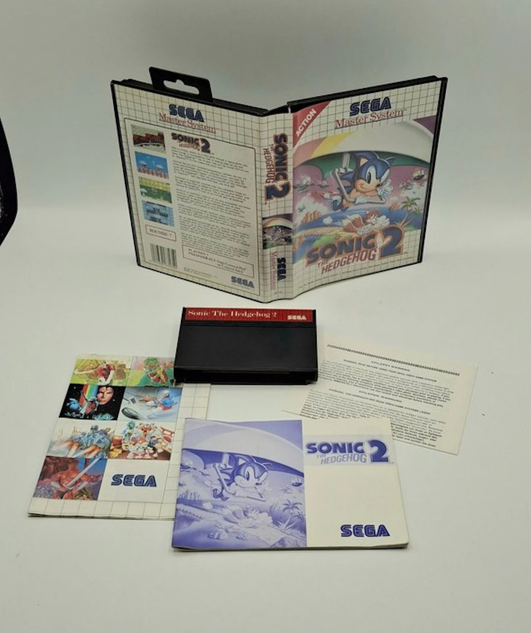 Sega - Master System - Sonic 2 - Video game - In original box