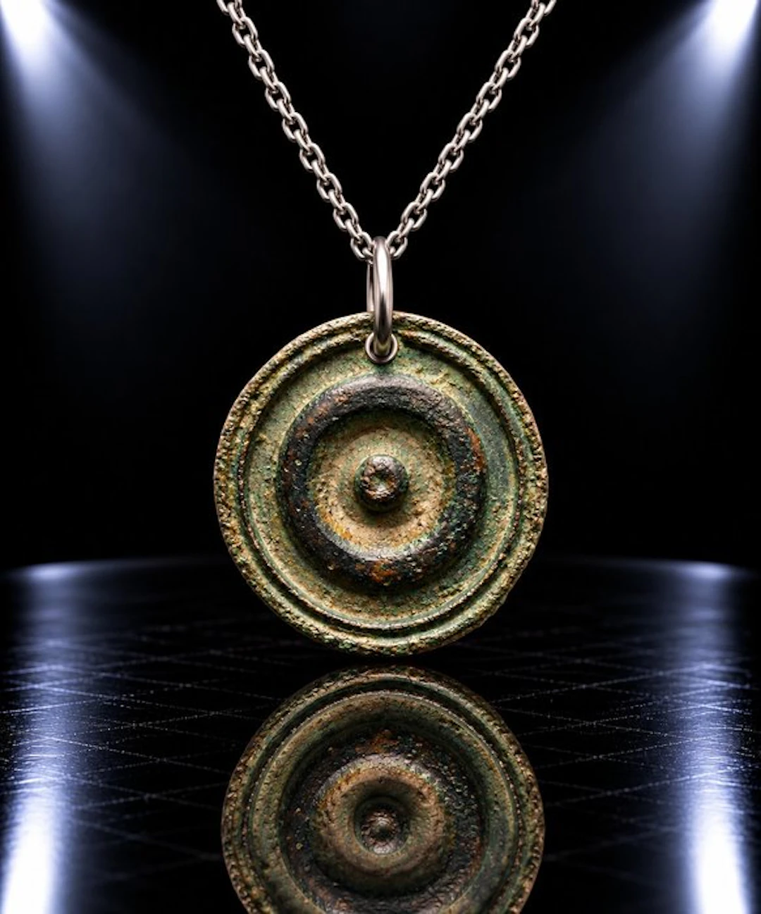 Viking Era Bronze "The Eternal Sun of the North" — Viking...