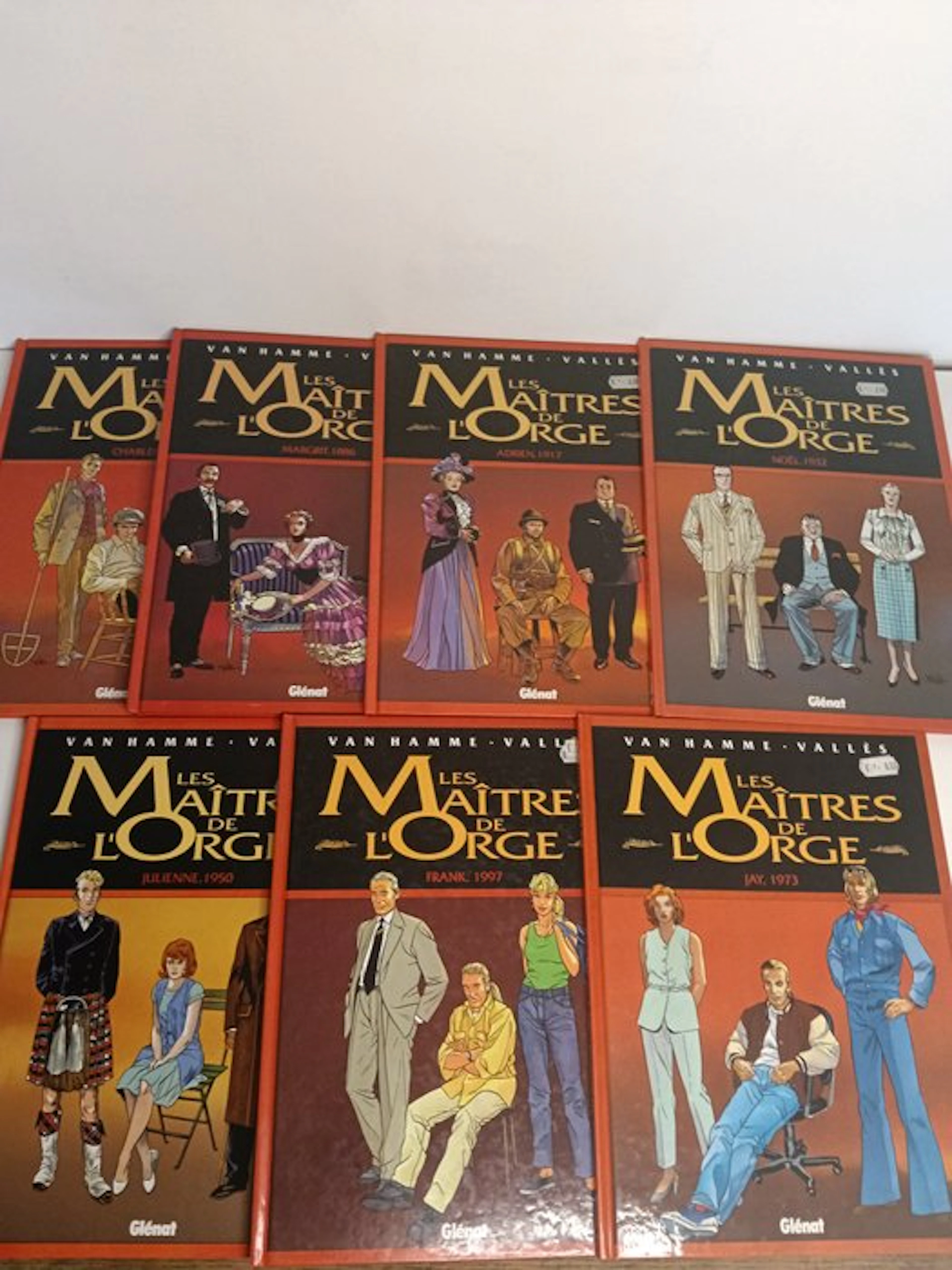 Les maîtres de l'Orge T1 à T7 - 7x C - 7 Album - 1992/1998