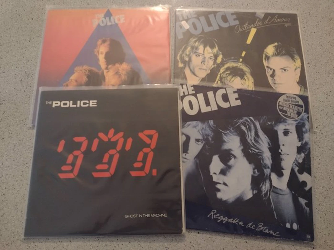 Police - 4 x albums - Multiple titles - LP albums...
