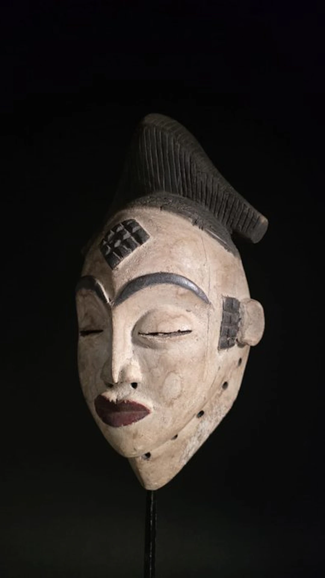 Wooden mask - Punu - Gabon (No reserve price)
