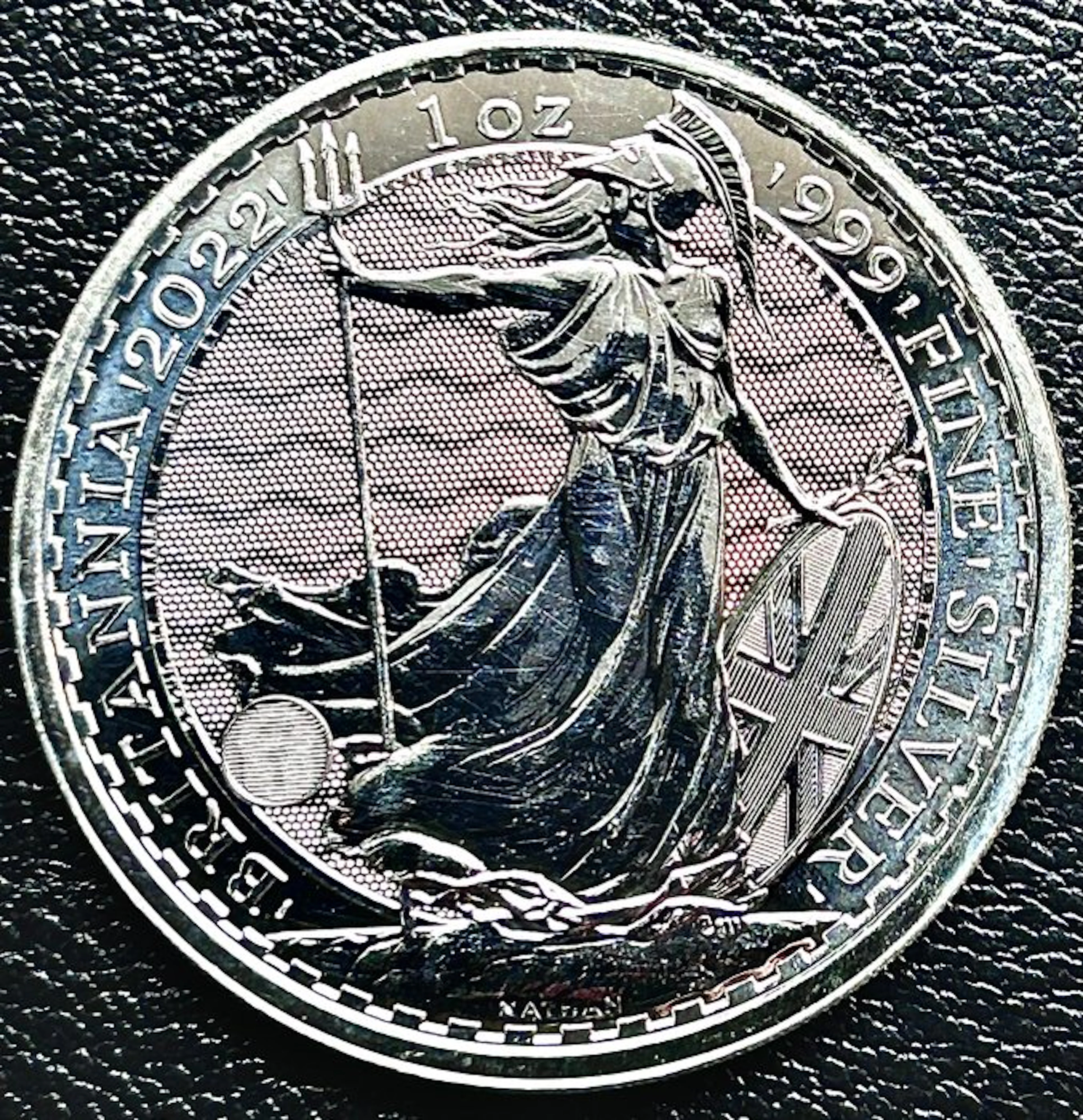 United Kingdom. 2 Pounds 2002, Elizabeth II Britannia, 1 Oz (No reserve price)