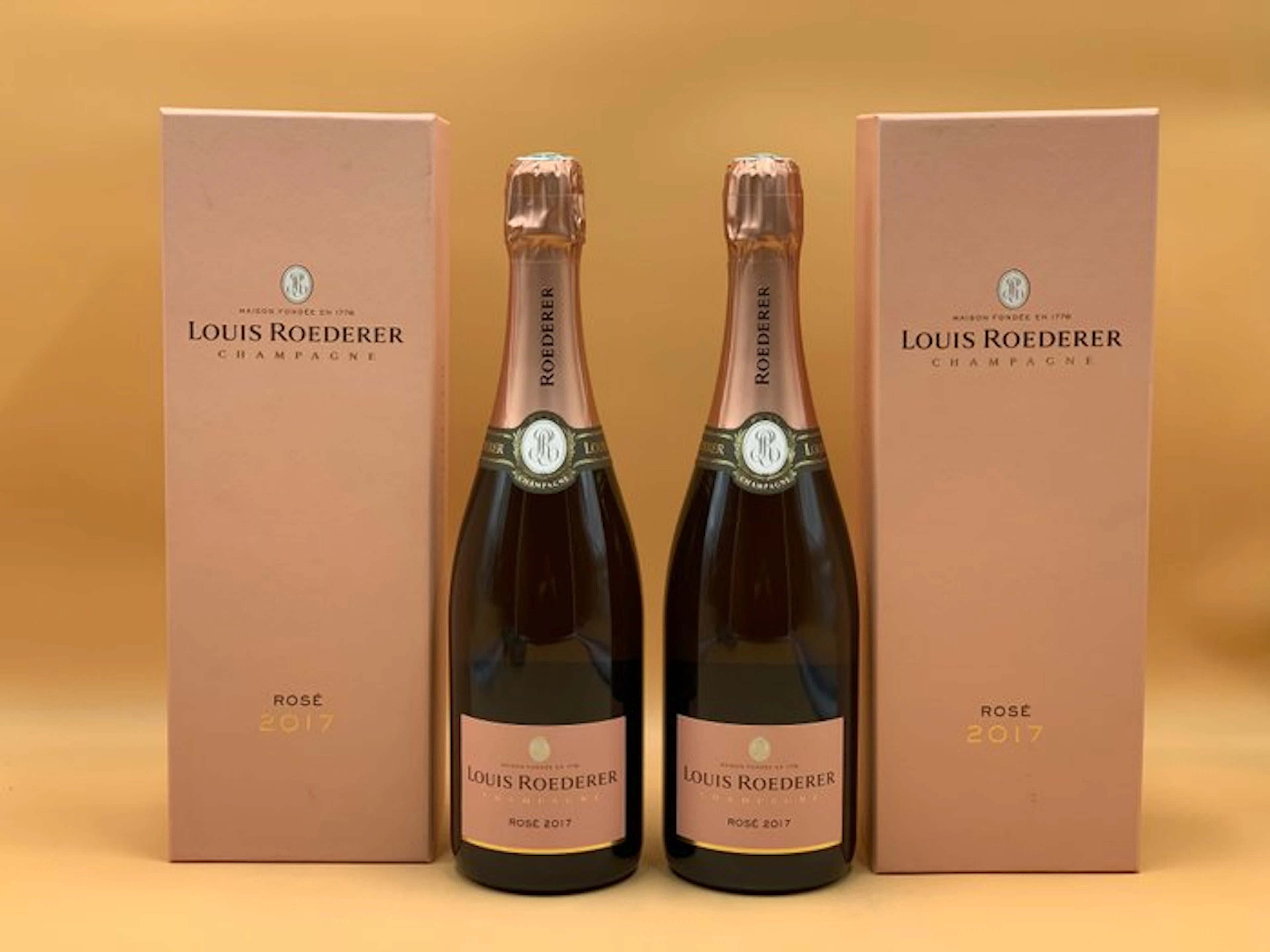2017 Louis Roederer, Rosé - Champagne Brut - 2 Bottles (0.75L)