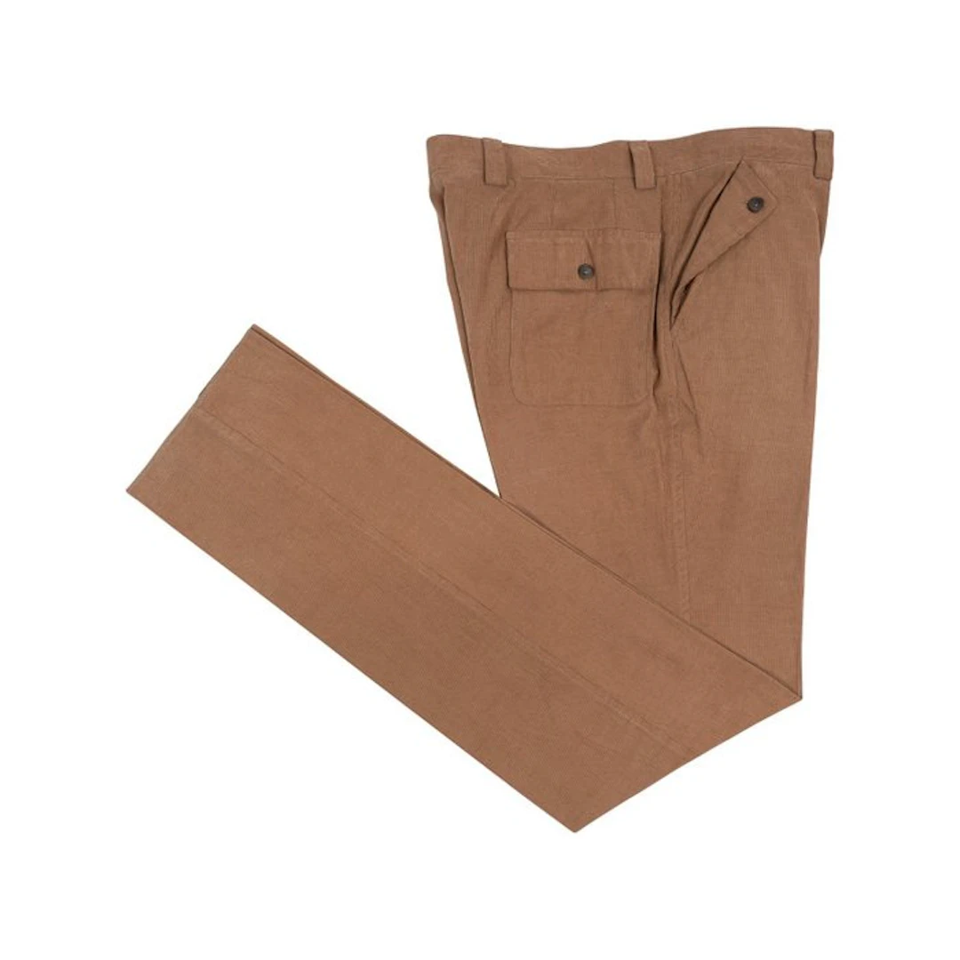 RUBINACCI NAPOLI - 54 IT - Rust Trouser Pant Cotton...
