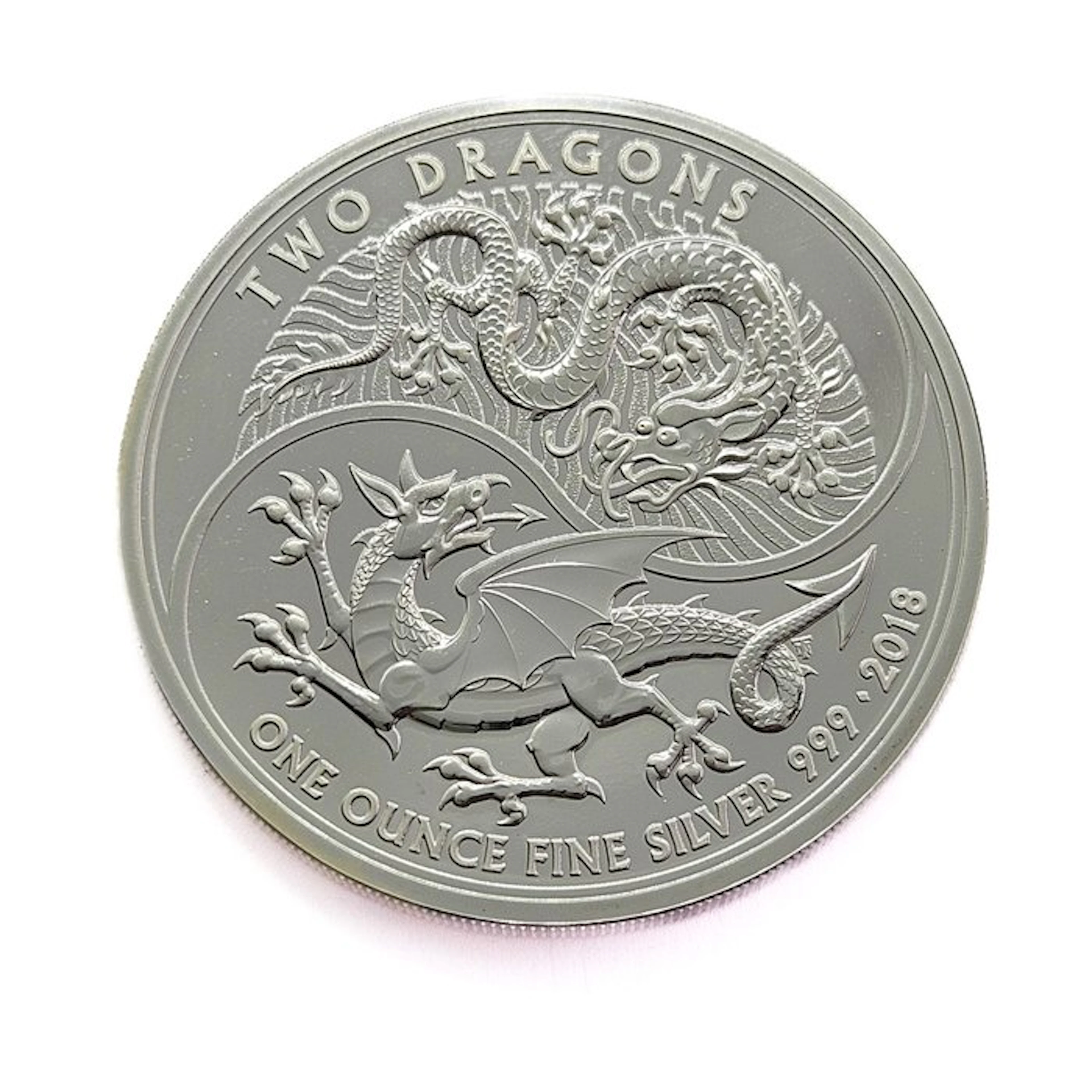 United Kingdom. 2 Pounds 2018 - Two Dragons