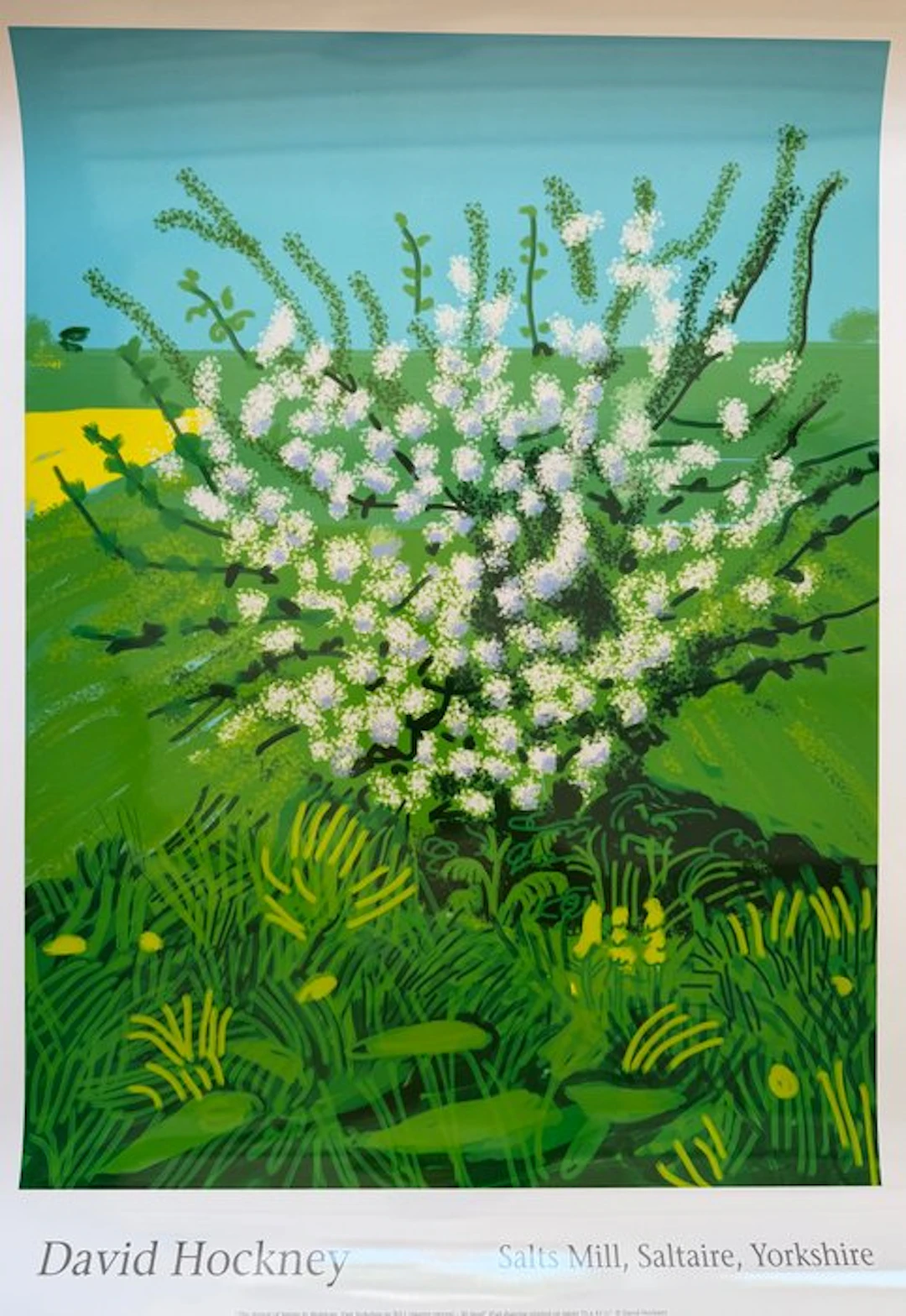 David Hockney - The Arrival of Spring in Woldgate
