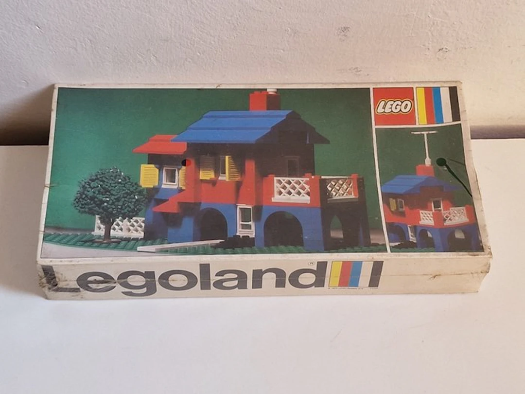 LEGO Set - 356 - Classic - Lego vintage set Legoland Town 356 Swiss Villa