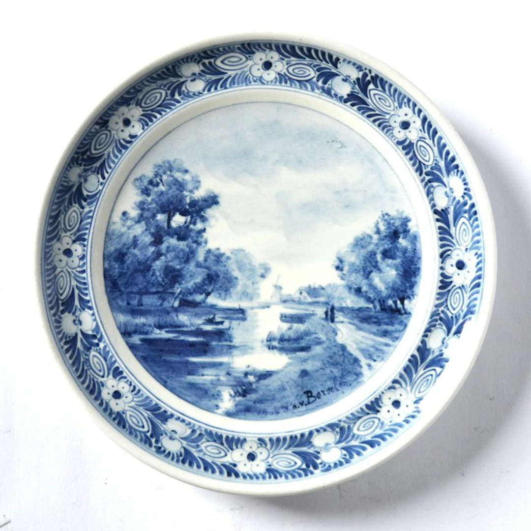 Delft, Plateelbakkerij - naar J
