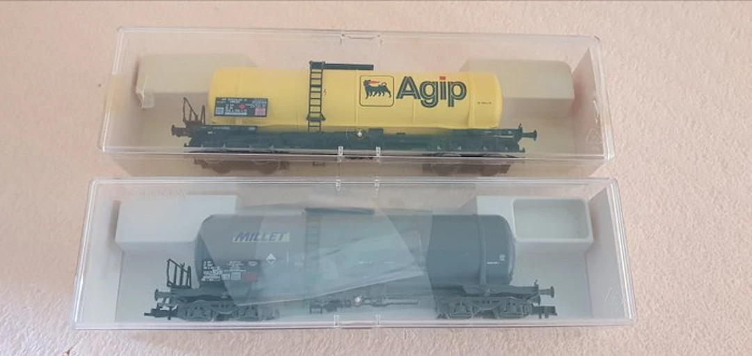 Fleischmann H0 - Model train freight wagon set (2) - SNCF, DB