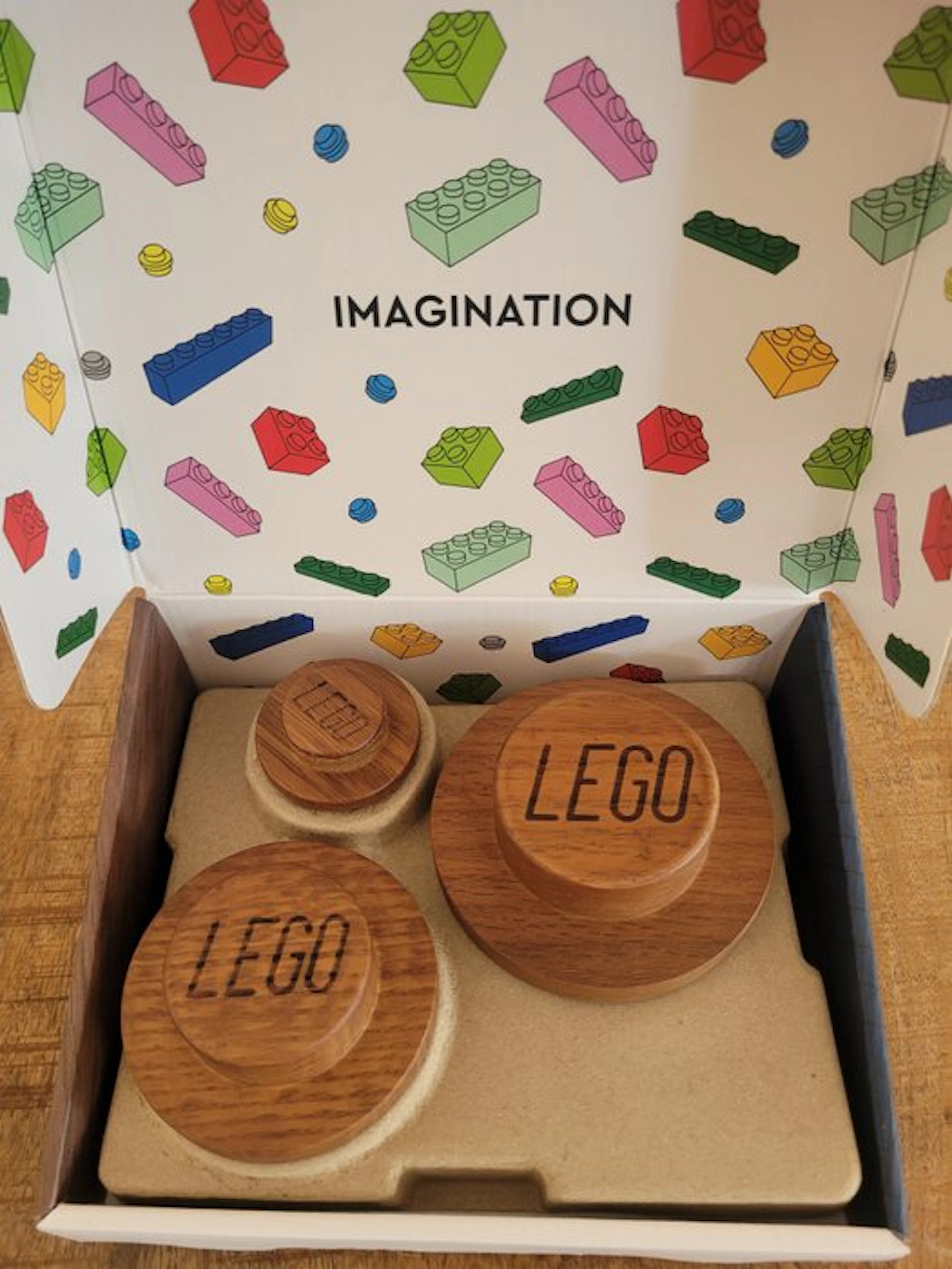Wall decoration - Wall hook set of 3 pieces - Wood...