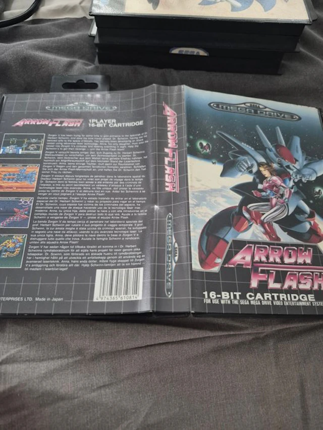 Sega - Mega Drive - Arrow Flash - Video game - In original box
