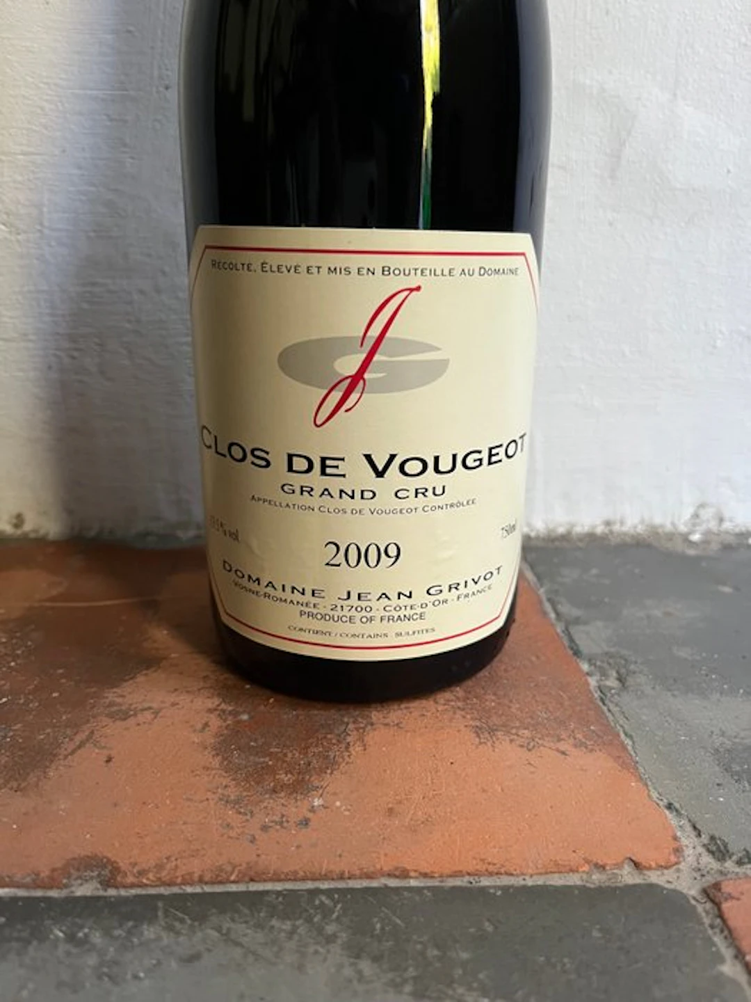2009 Domaine Jean Grivot - Clos Vougeot Grand Cru - 1 Bottle (0.75L)
