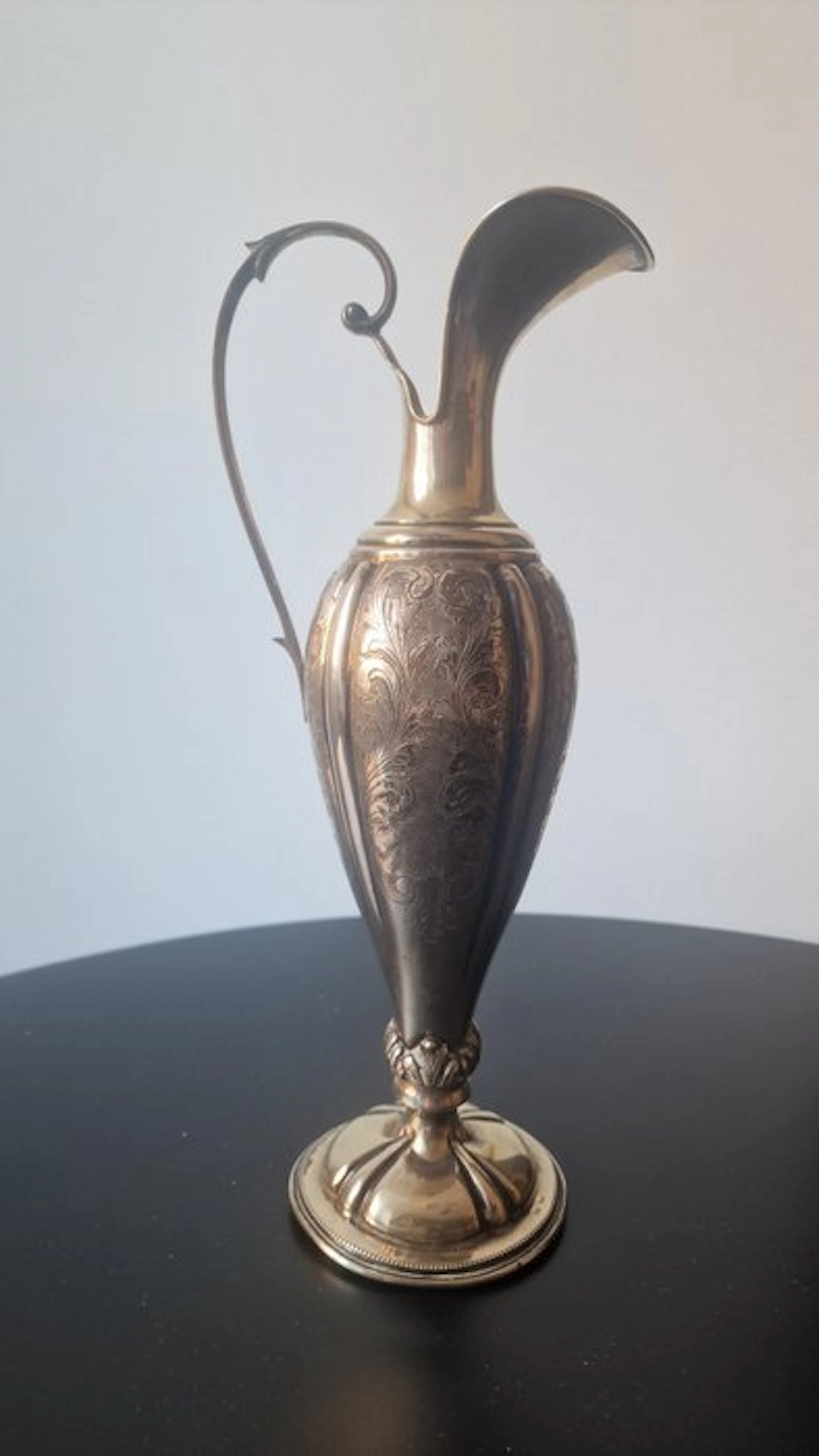 Carafe - .800 silver - Stamped 800 silver.