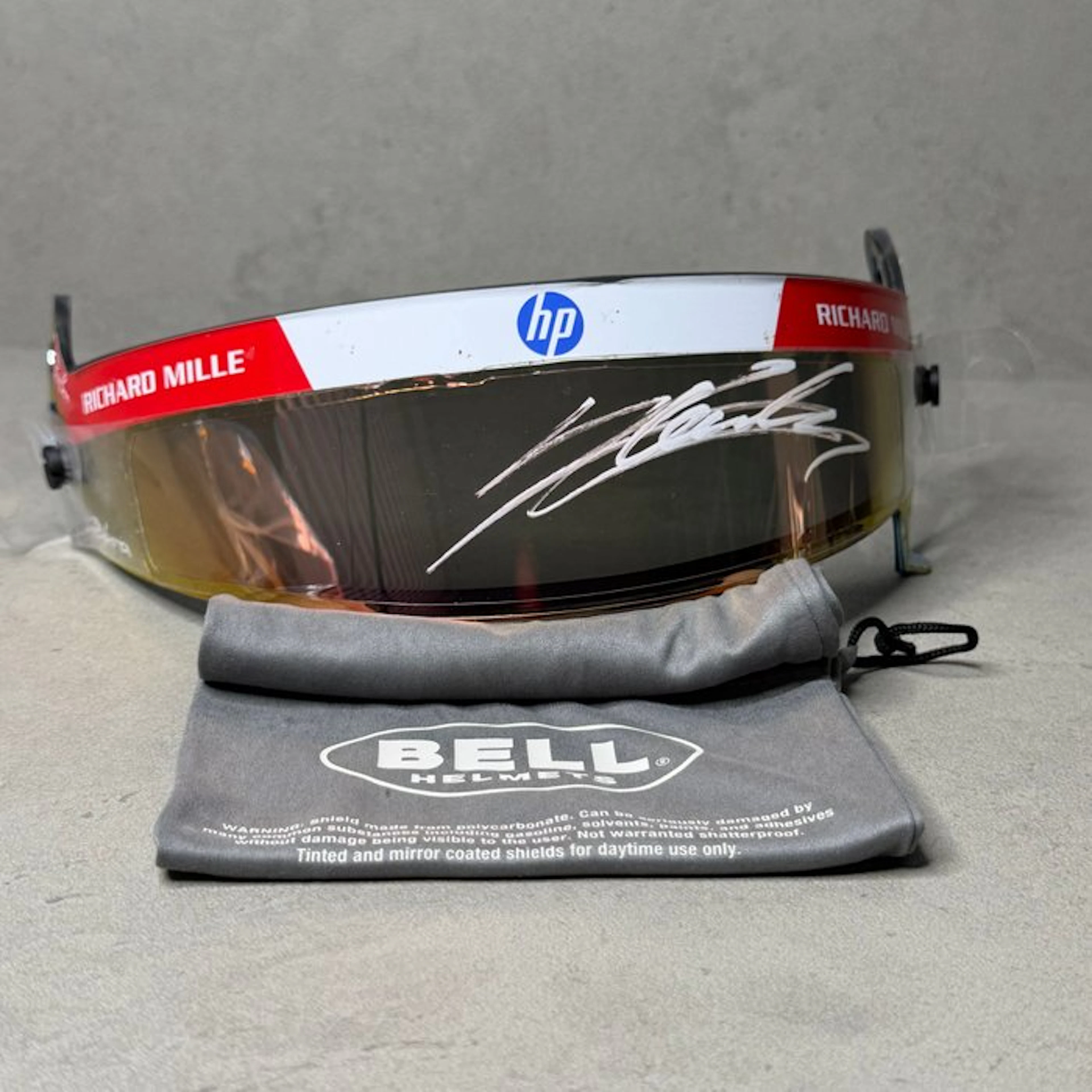 Ferrari - Race Used Visor - Charles Leclerc - 2026 - Visor