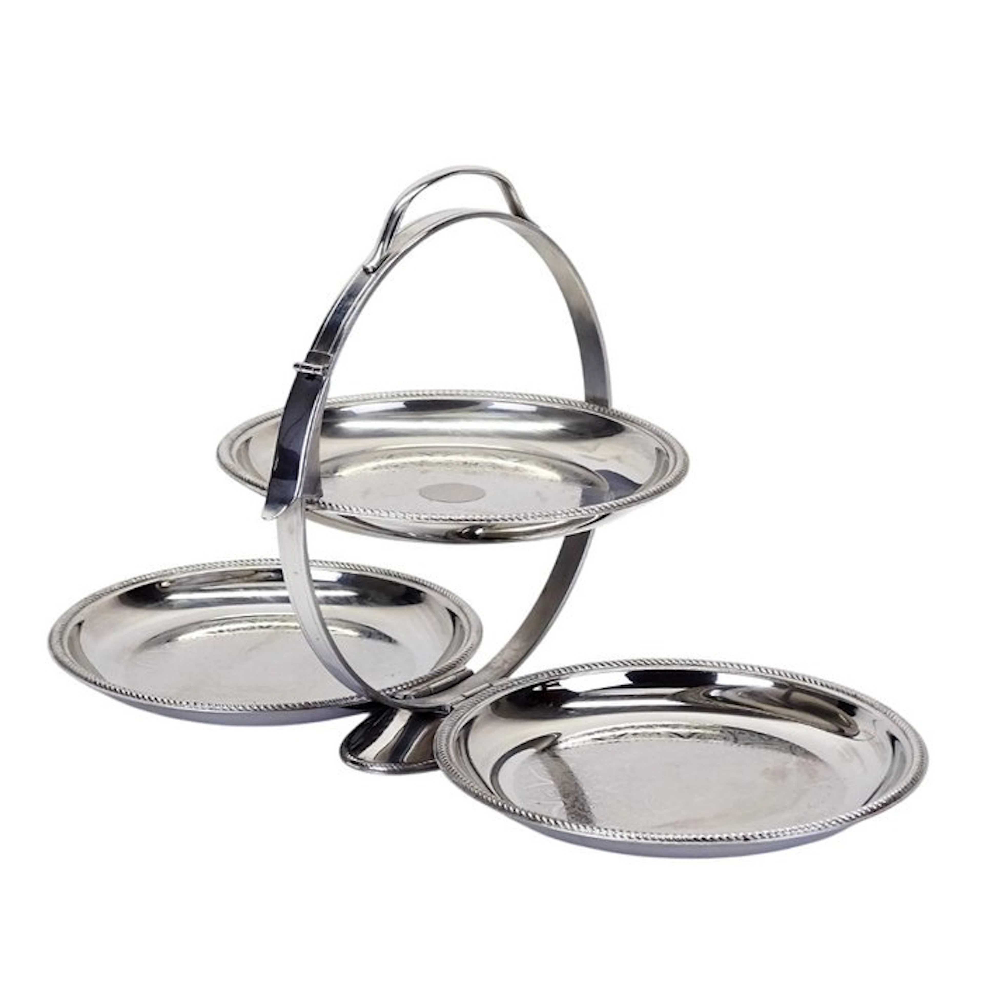 Alfra Alessi - Cake stand - Foldable fruit stand or cake stand - Steel