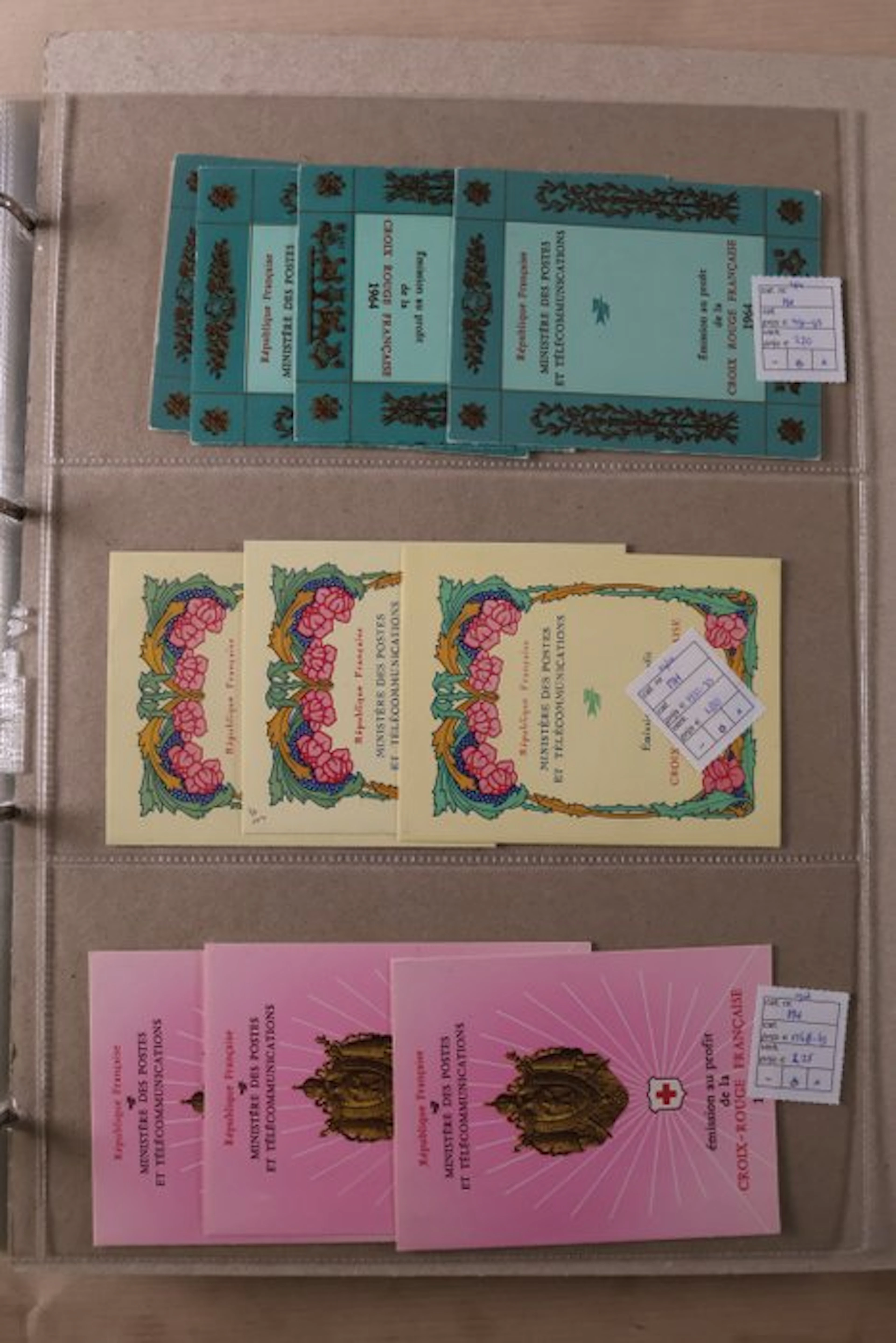 France 1964/2005 - Inventory of machine- and postage...