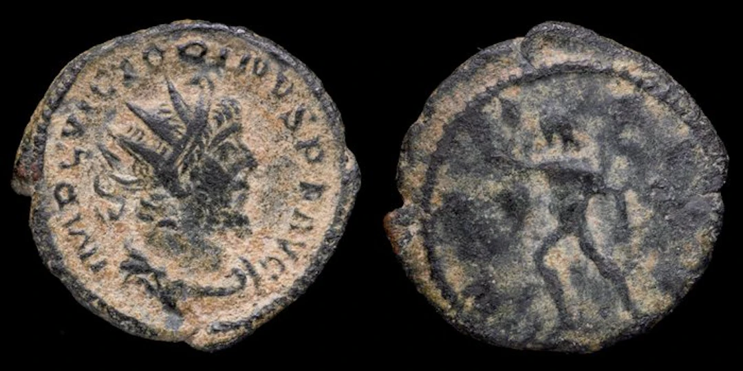 Roman Empire. Victorinus (AD 269-271). Antoninianus INVICTVS (No reserve price)