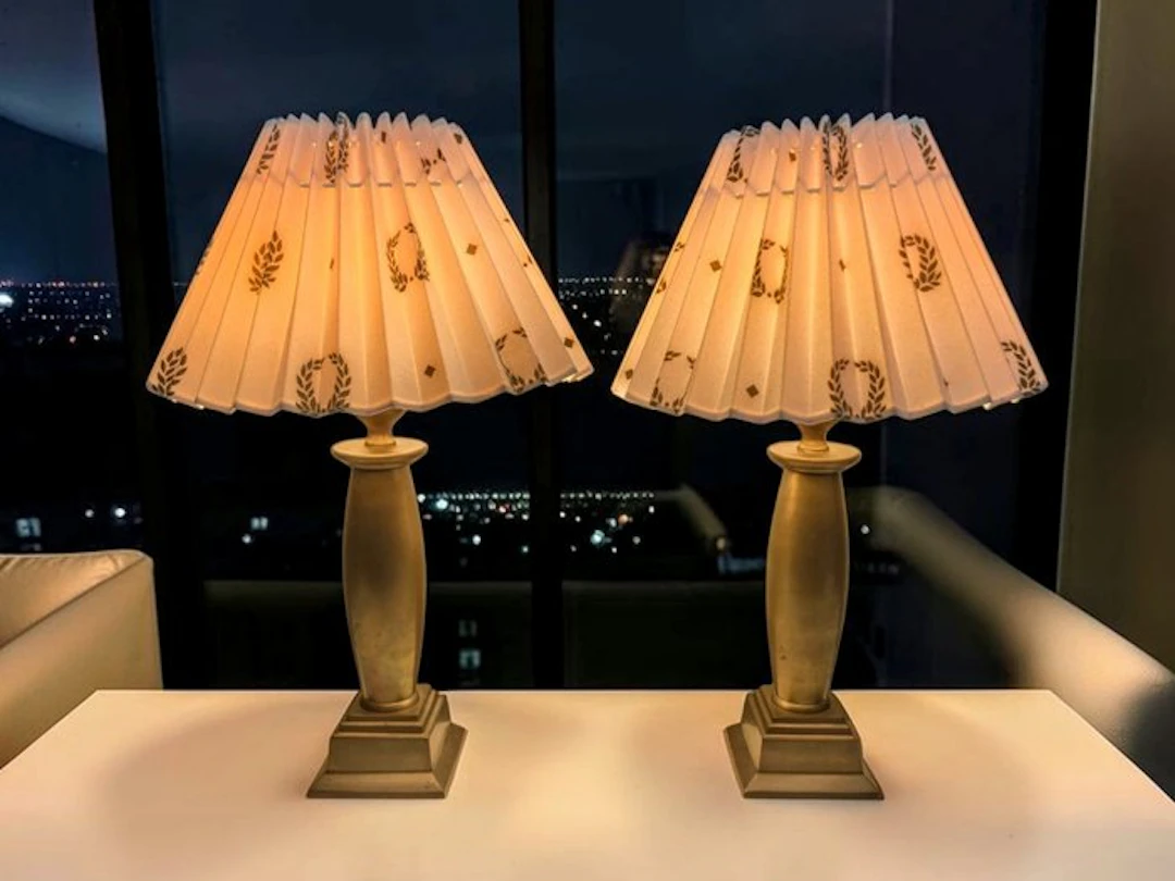 Frantzen - Lamp - Heavy-Duty Lamp Set - Bronze - Two table lamps