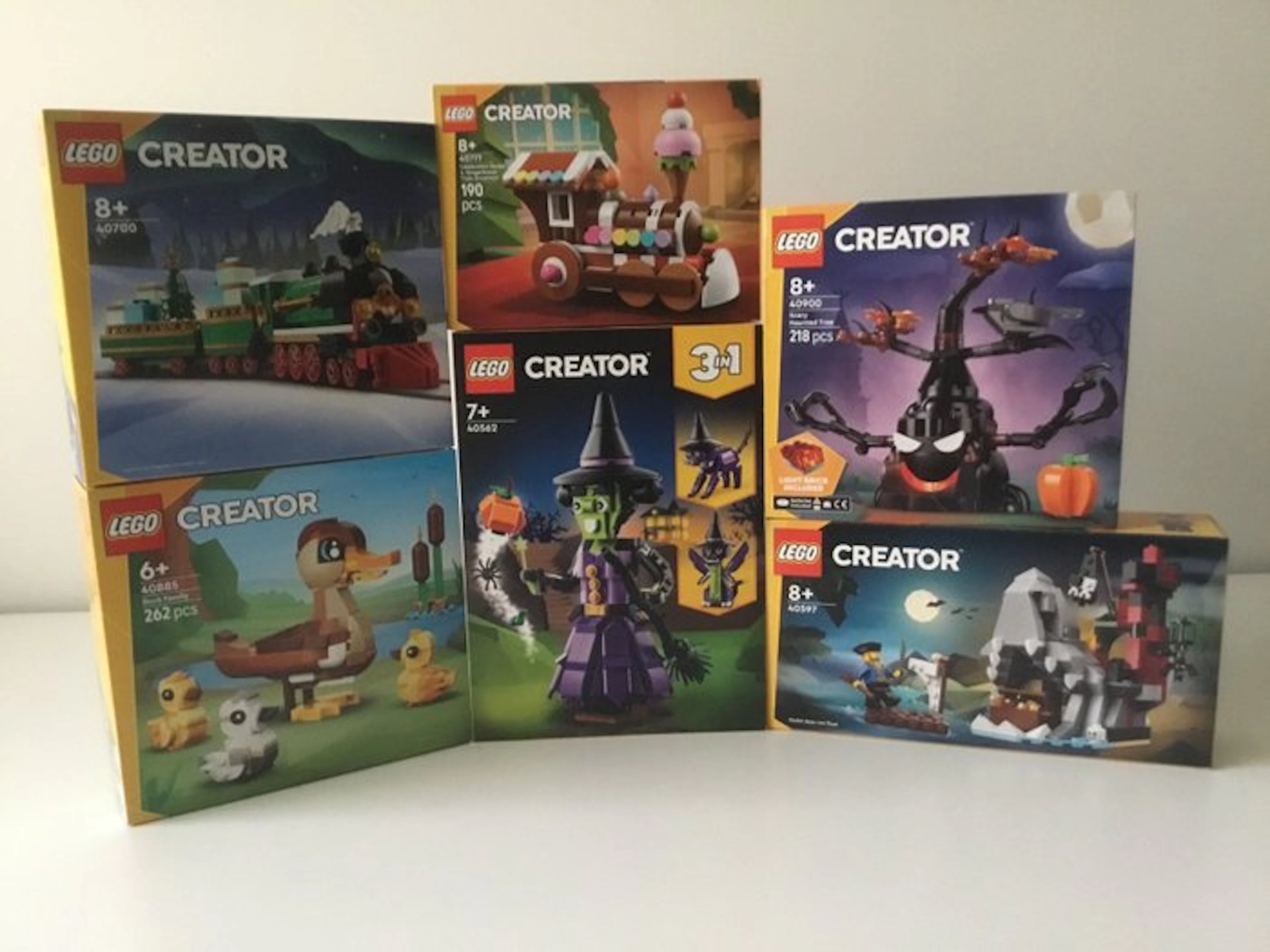 LEGO Set - Creator - 40885; 40777; 40562; 40900; 40597; 40700