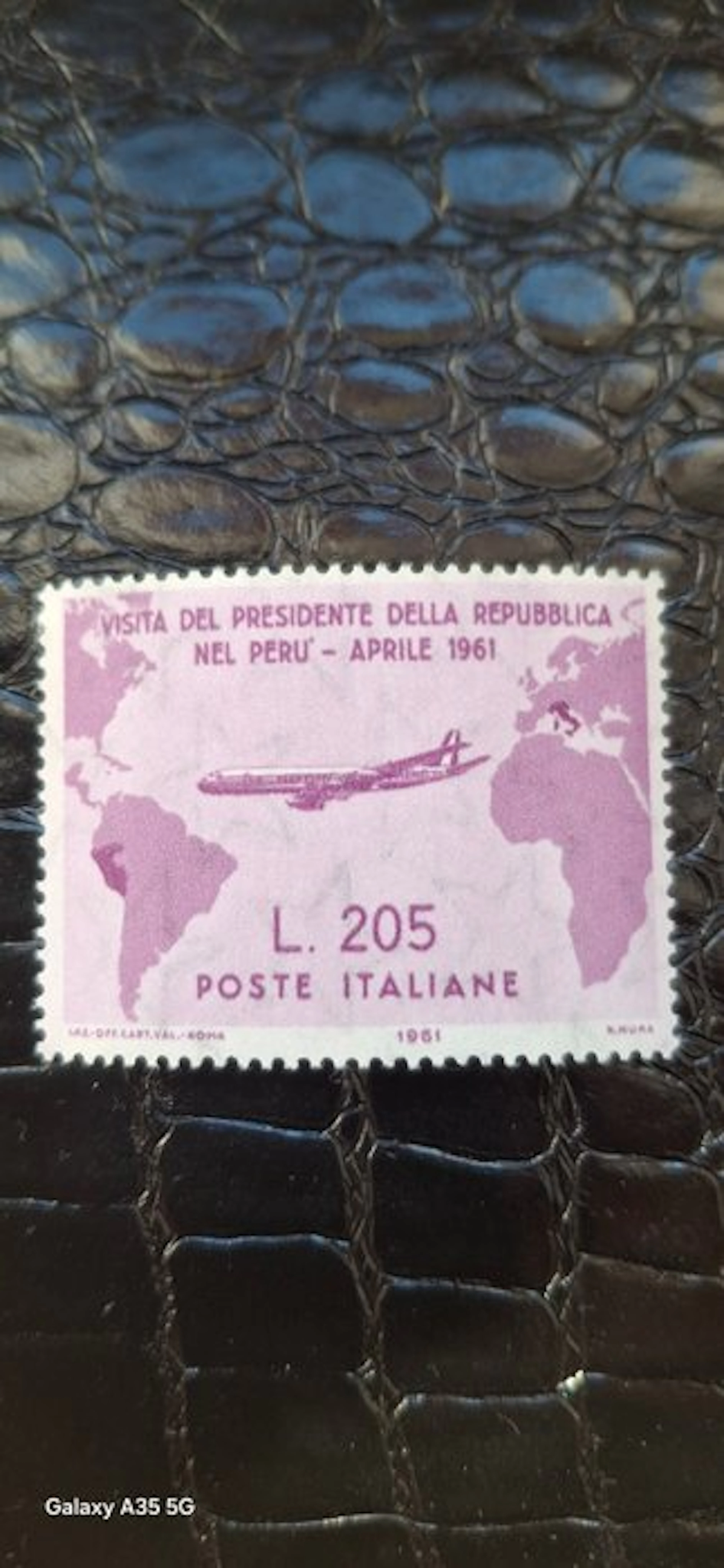 Italian Republic 1961 - Rosa Gronchi certificate